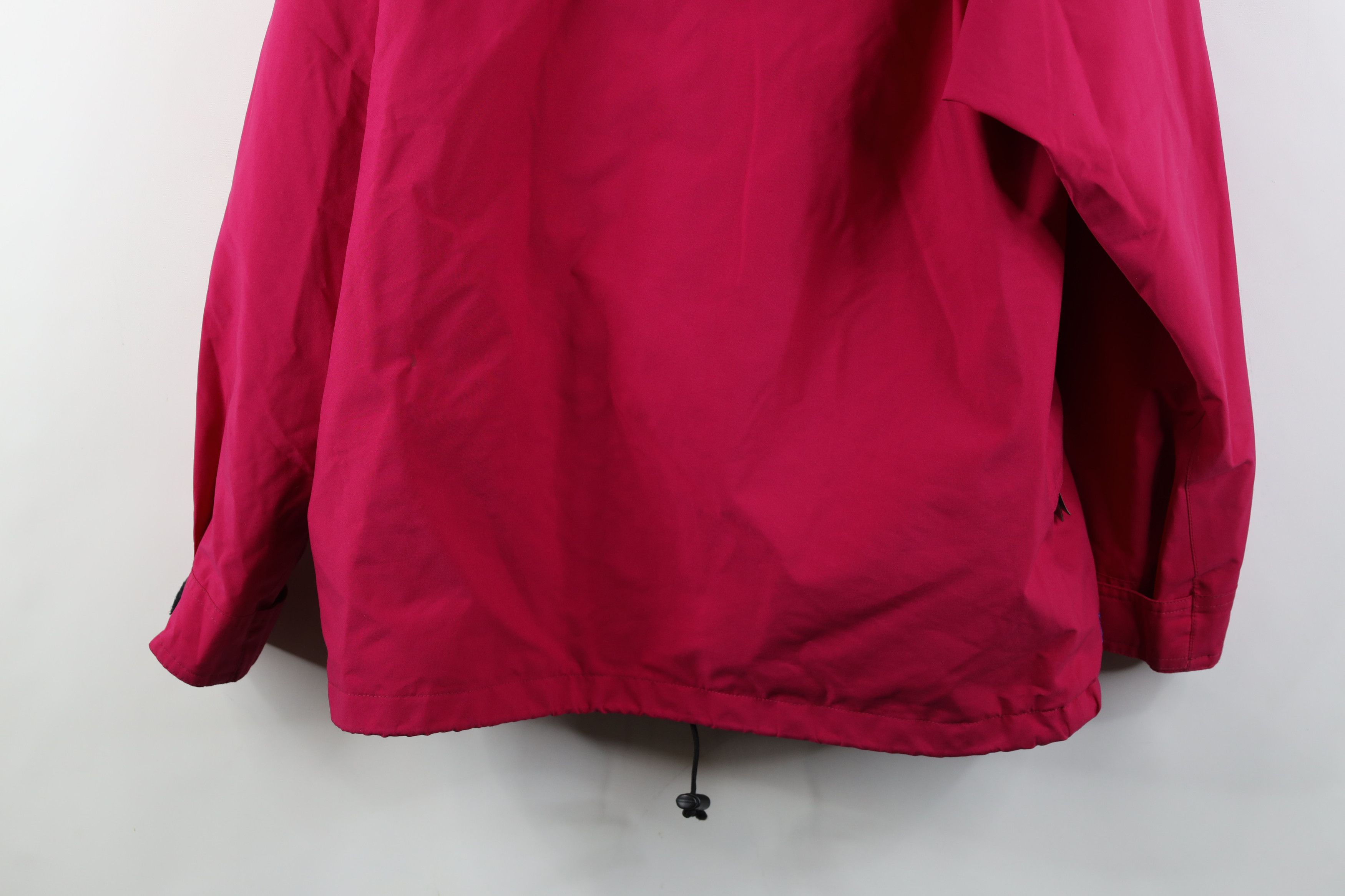 Vintage Vintage 90s Streetwear Goretex Hooded Rain Jacket Pink Size XL / US 12-14 / IT 48-50 - 18 Thumbnail