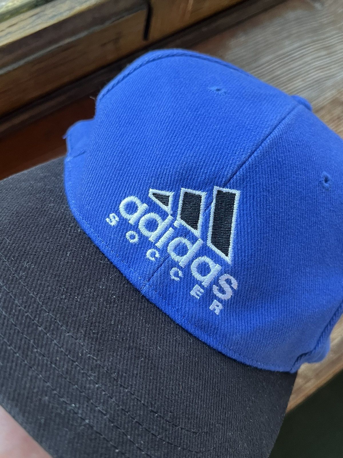 Adidas Vintage Hat Adidas Soccer Y2K Football Cap Size ONE SIZE - 4 Thumbnail
