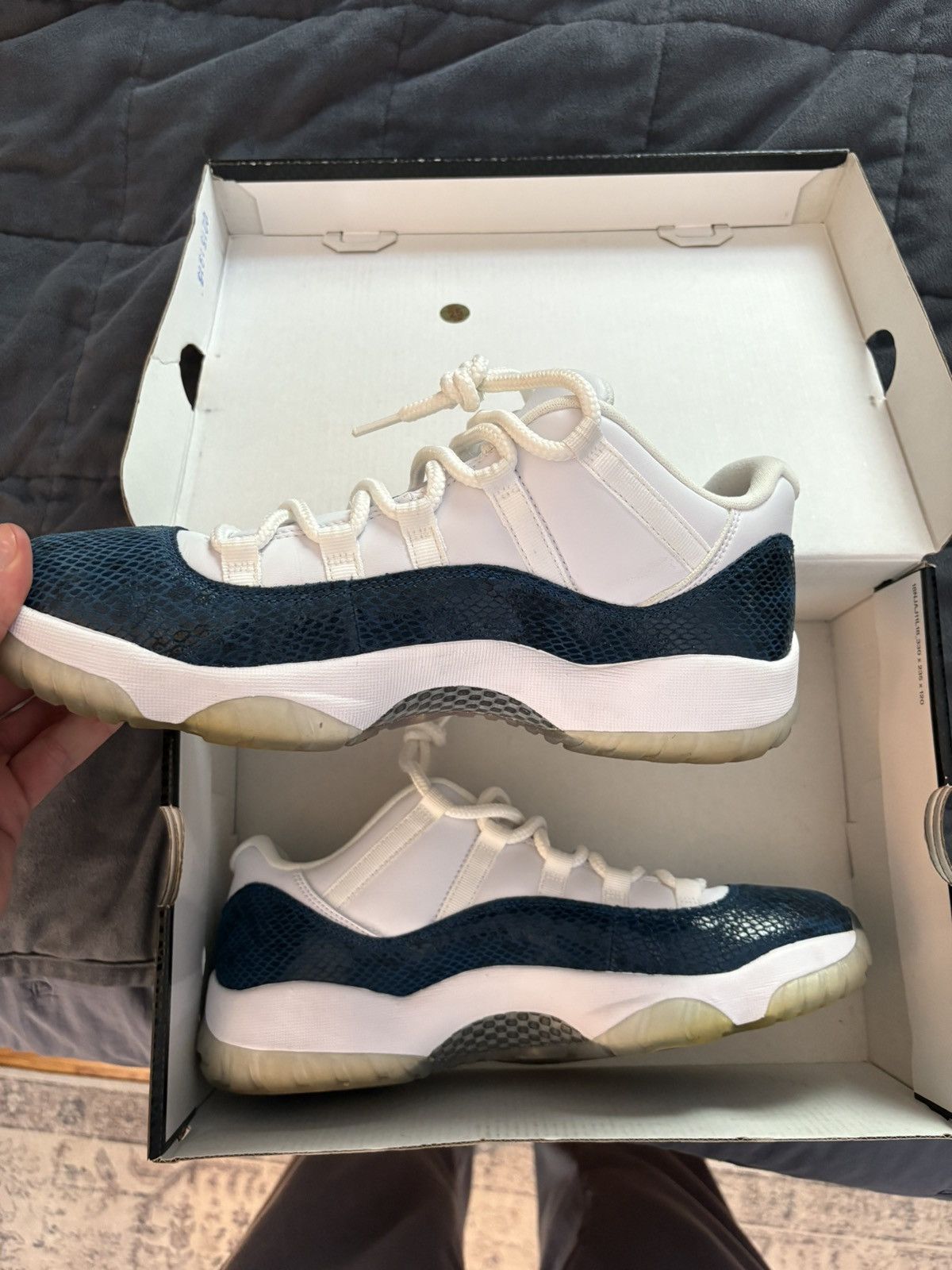 Jordan Brand Jordan 11 Low Snakeskin Size US 11 / EU 44 - 3 Thumbnail