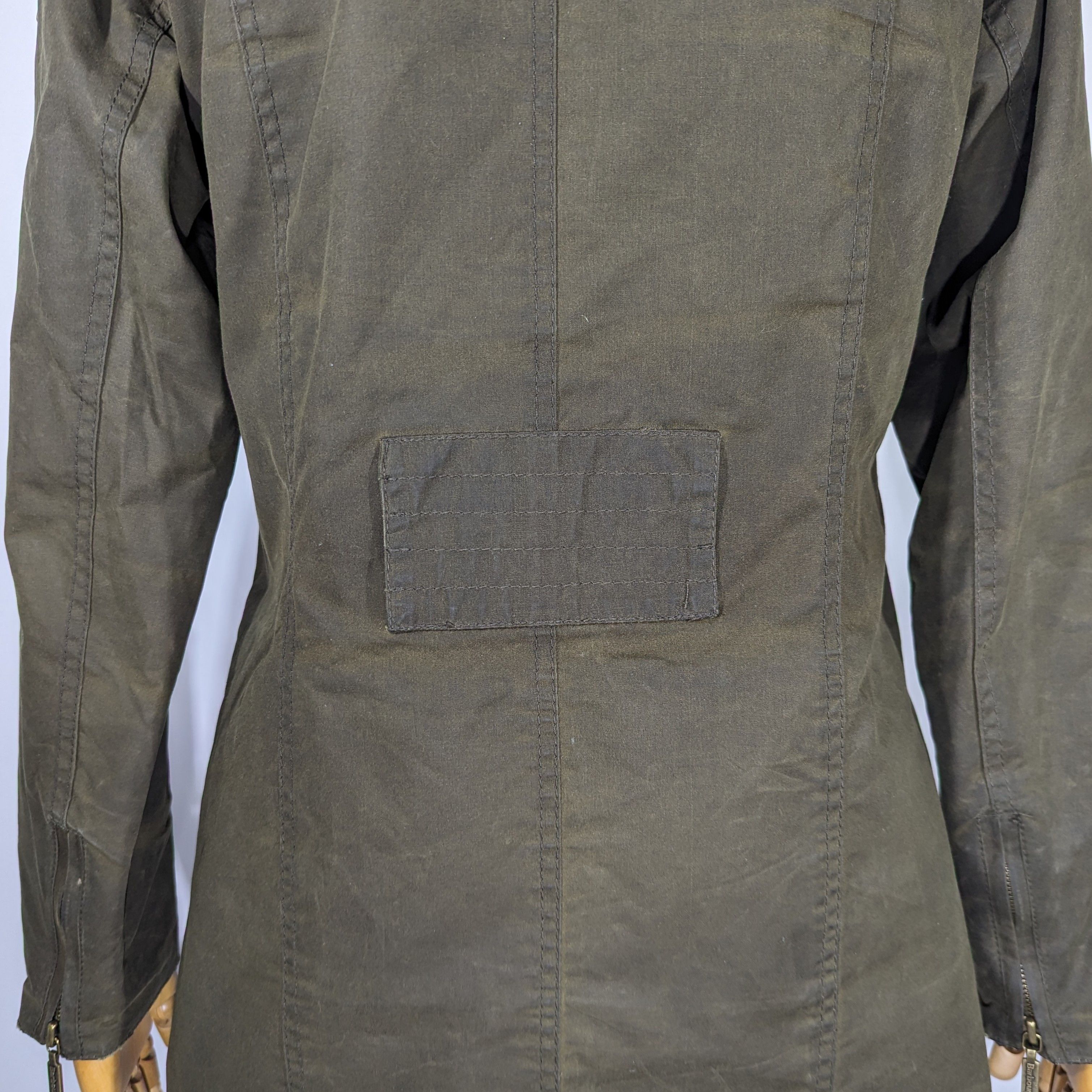 Barbour Barbour International SMU Weyhill Wax Jacket Waxed Cotton Size M / US 6-8 / IT 42-44 - 14 Thumbnail