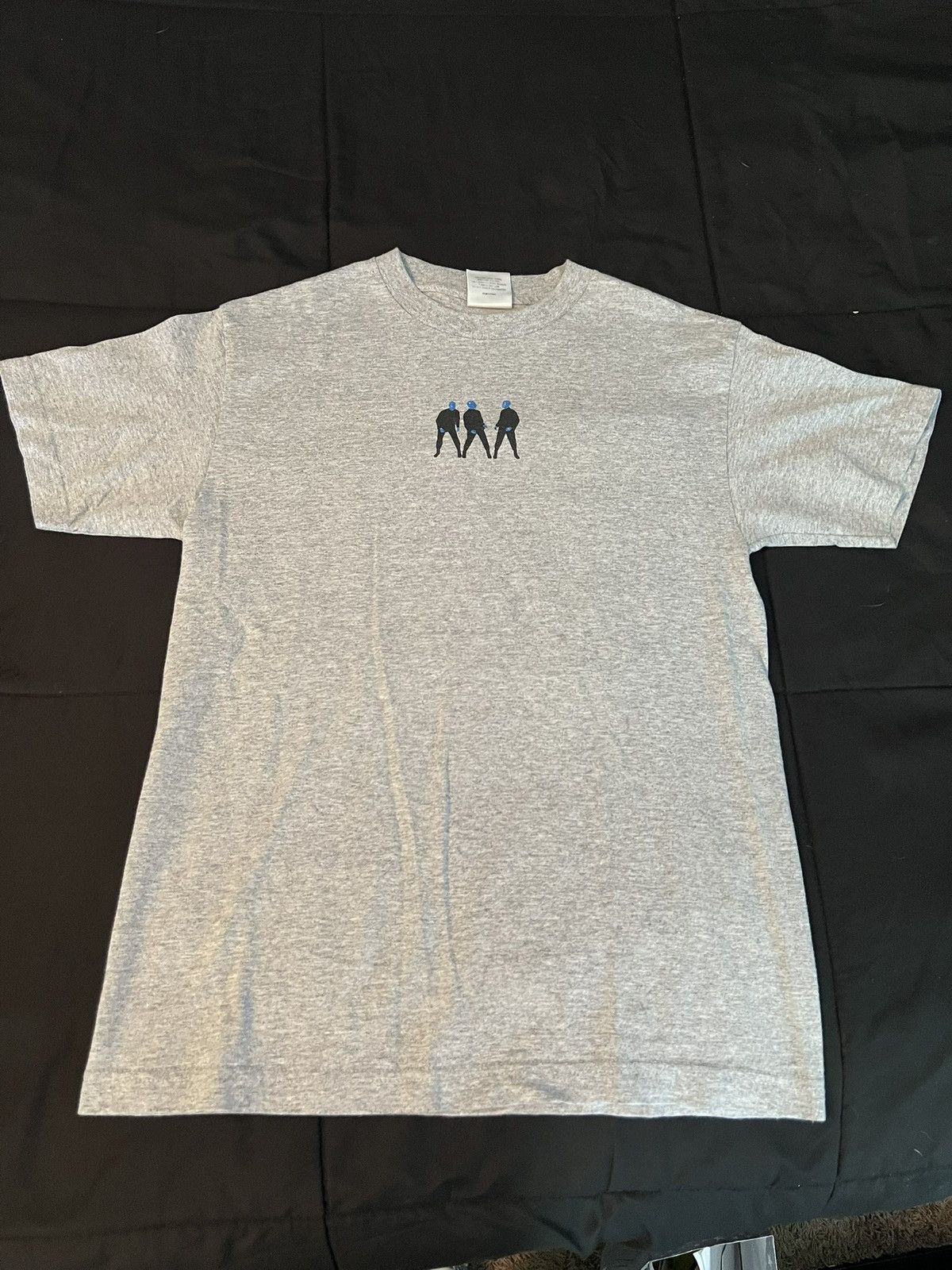 Vintage 90s Blue Man Group T Shirt Size Medium