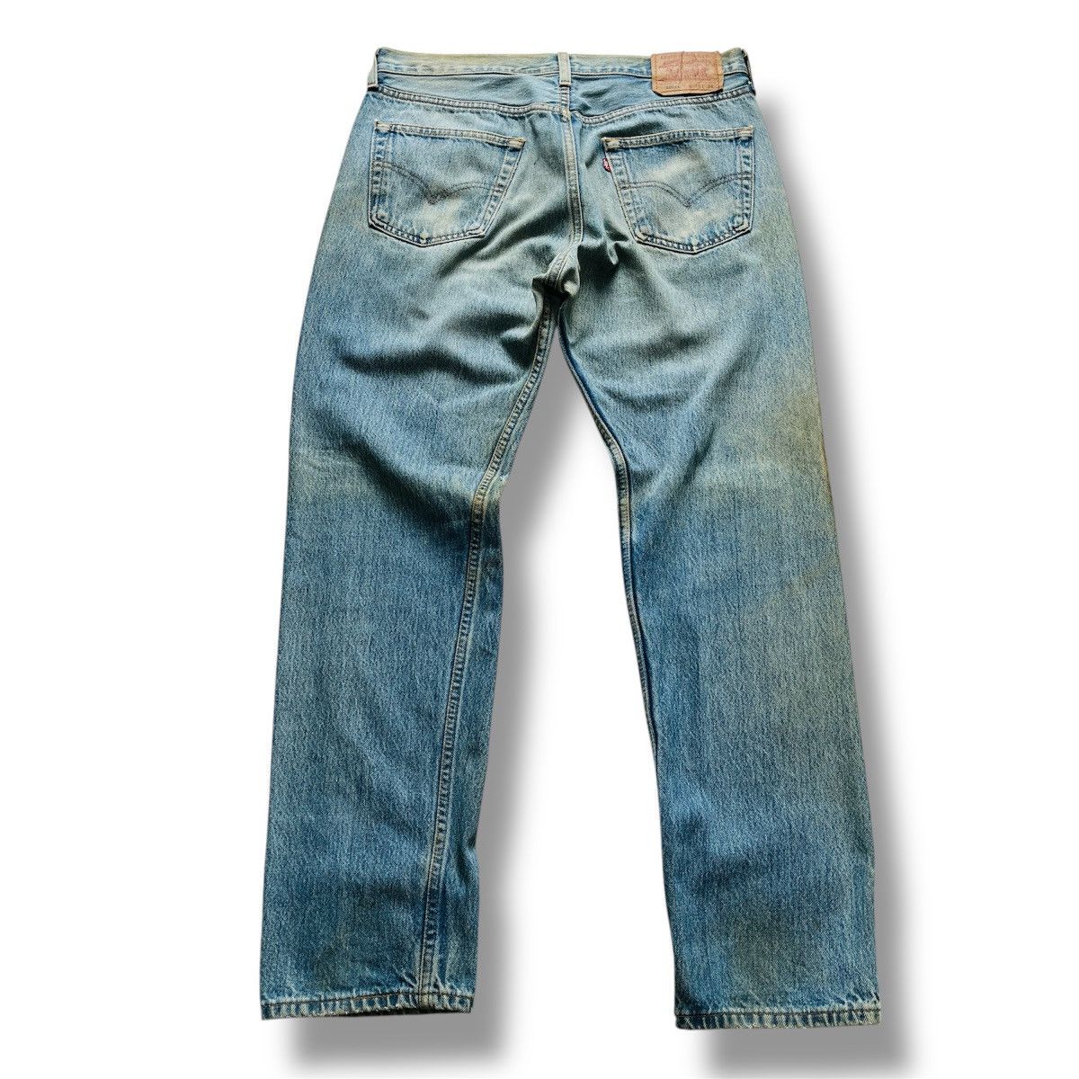 Levi's Vintage Distressed Levis 501XX 1997 Made In USA Jeans Size US 35 - 2 Thumbnail