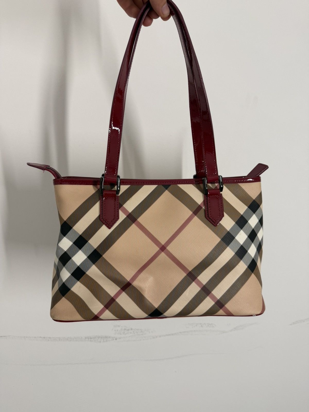 Burberry Burberry Nova Check Handbag Size ONE SIZE - 2 Thumbnail