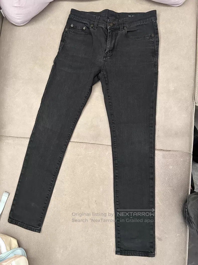Saint Laurent Paris Saint Laurent Paris Slim black denim pants, size 30 i Size US 30 / EU 46 - 1 Thumbnail