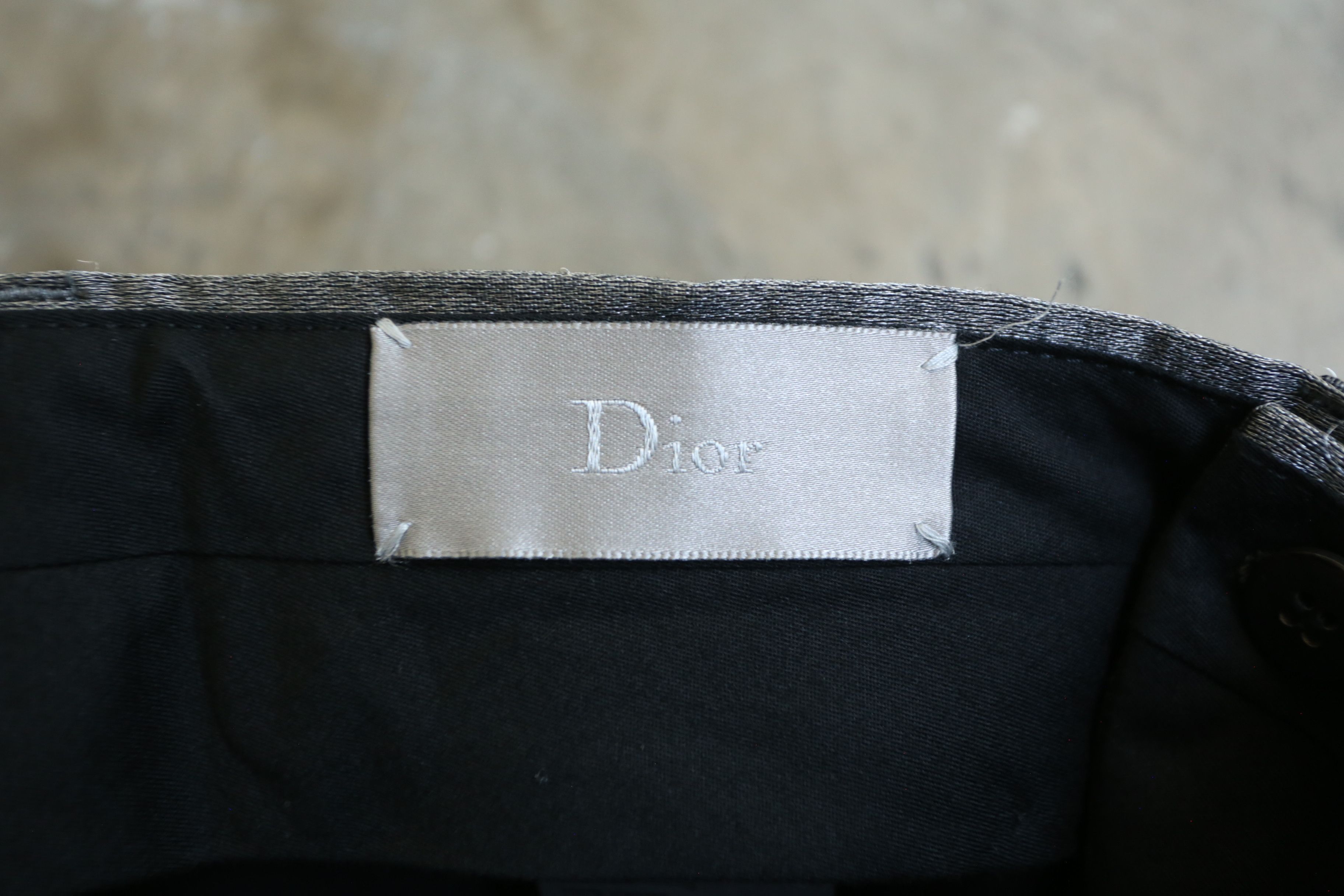 Dior Dior - Hedi Slimane - F/W 06 - Metallic Trousers Size US 30 / EU 46 - 5 Thumbnail