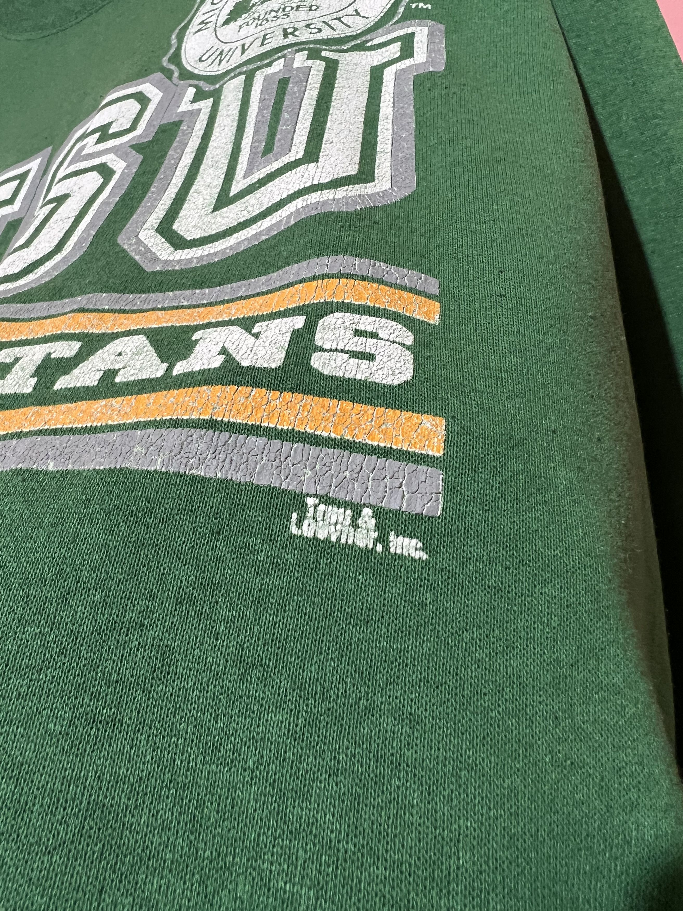 Vintage msu Spartans rare football sweatshirt VTG vintage Size US L / EU 52-54 / 3 - 3 Thumbnail