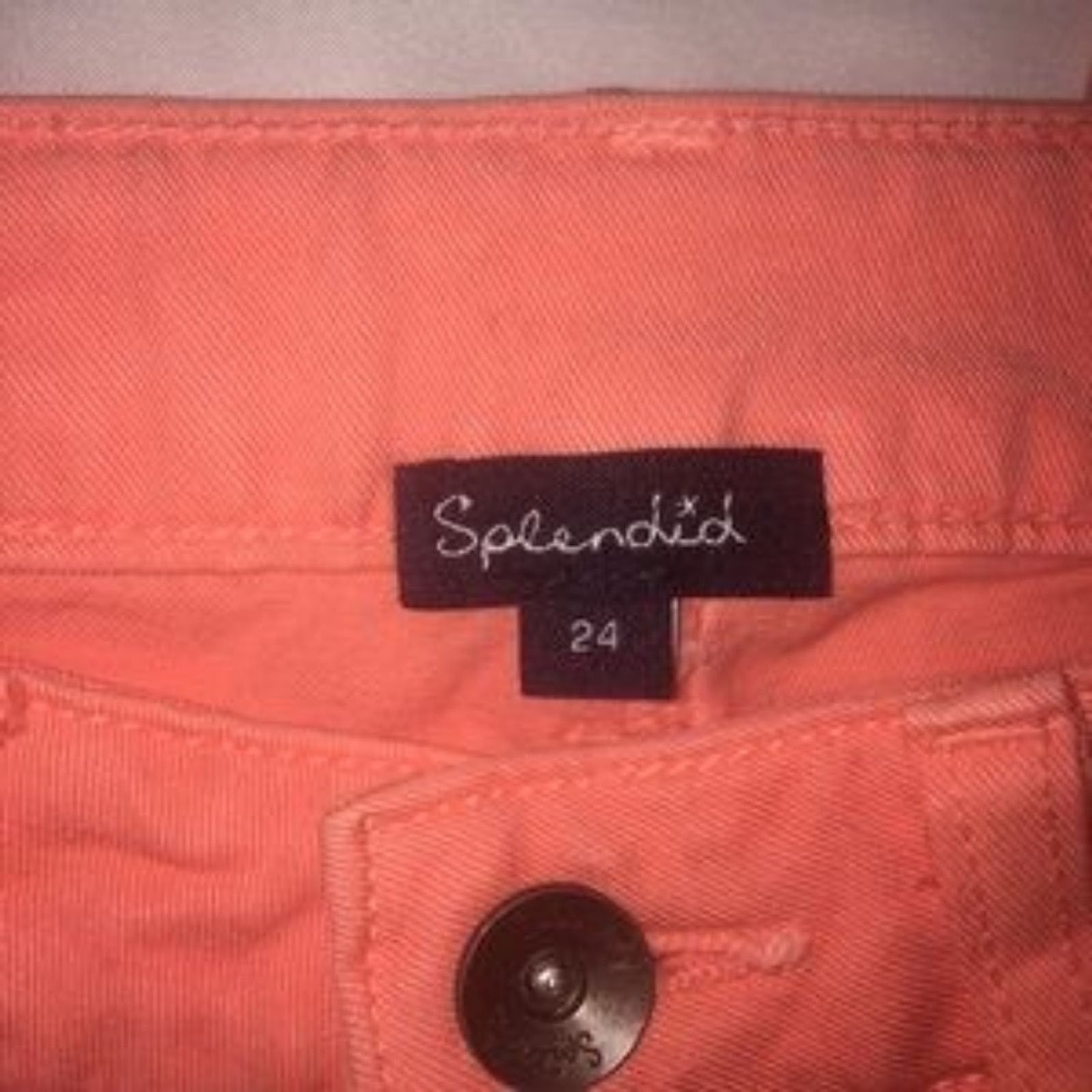 Splendid Splendid Jeans Women's Skinny Cropped Ankle Size 24 Size 24" / US 00 / IT 34 - 5 Thumbnail