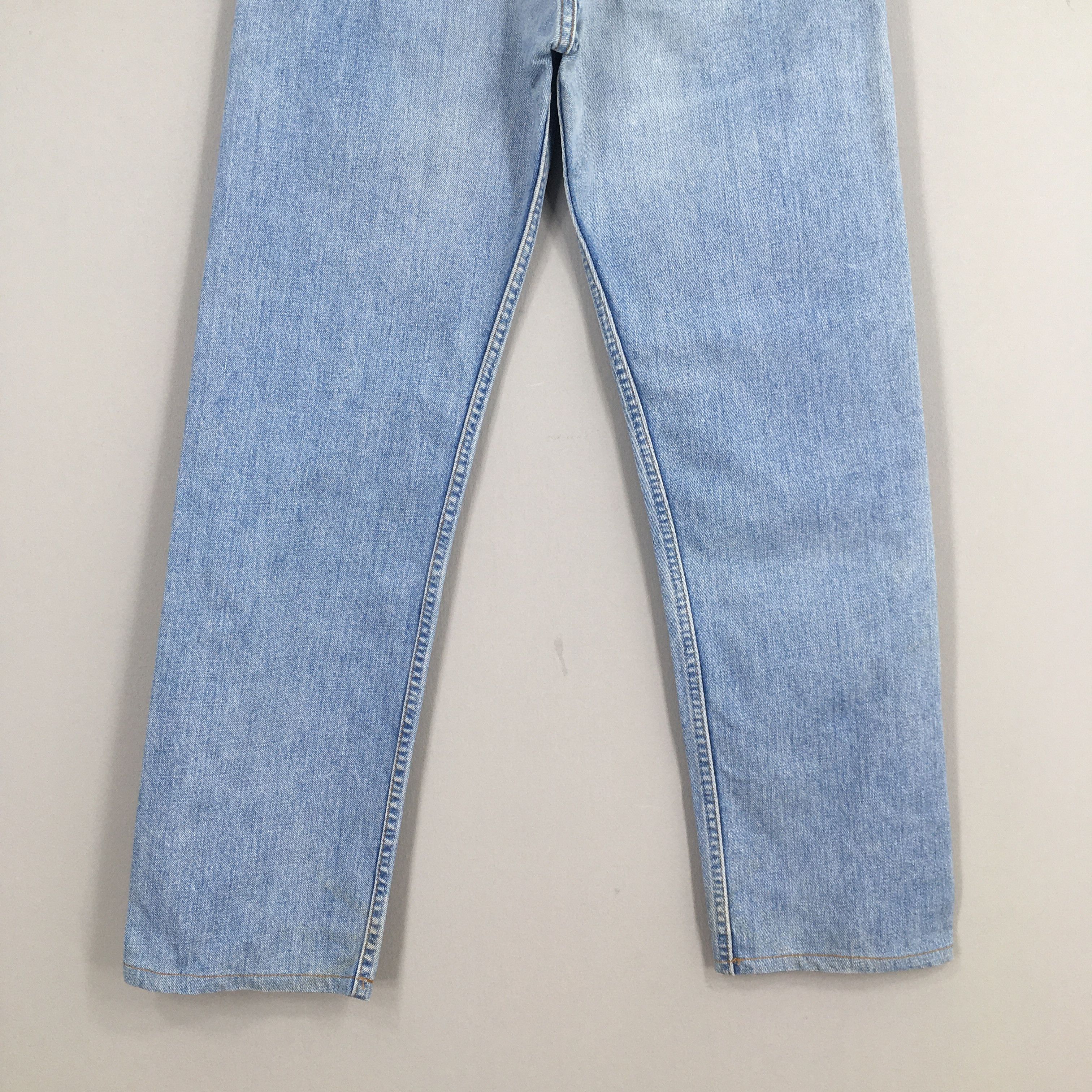 Levi's Size 30x30 Vintage 90s Levi's 501 Faded Blue Jeans S856 Size US 30 / EU 46 - 10 Thumbnail