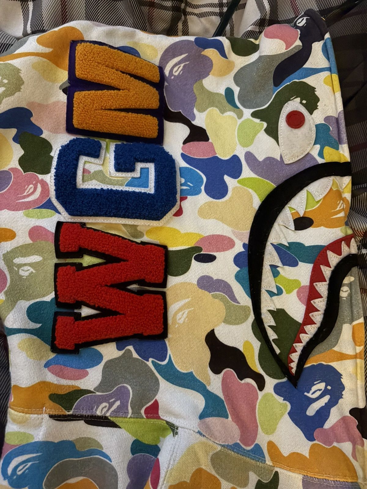 Bape White Bape Multi camo full-zip hoodie Size US XXL / EU 58 / 5 - 4 Thumbnail