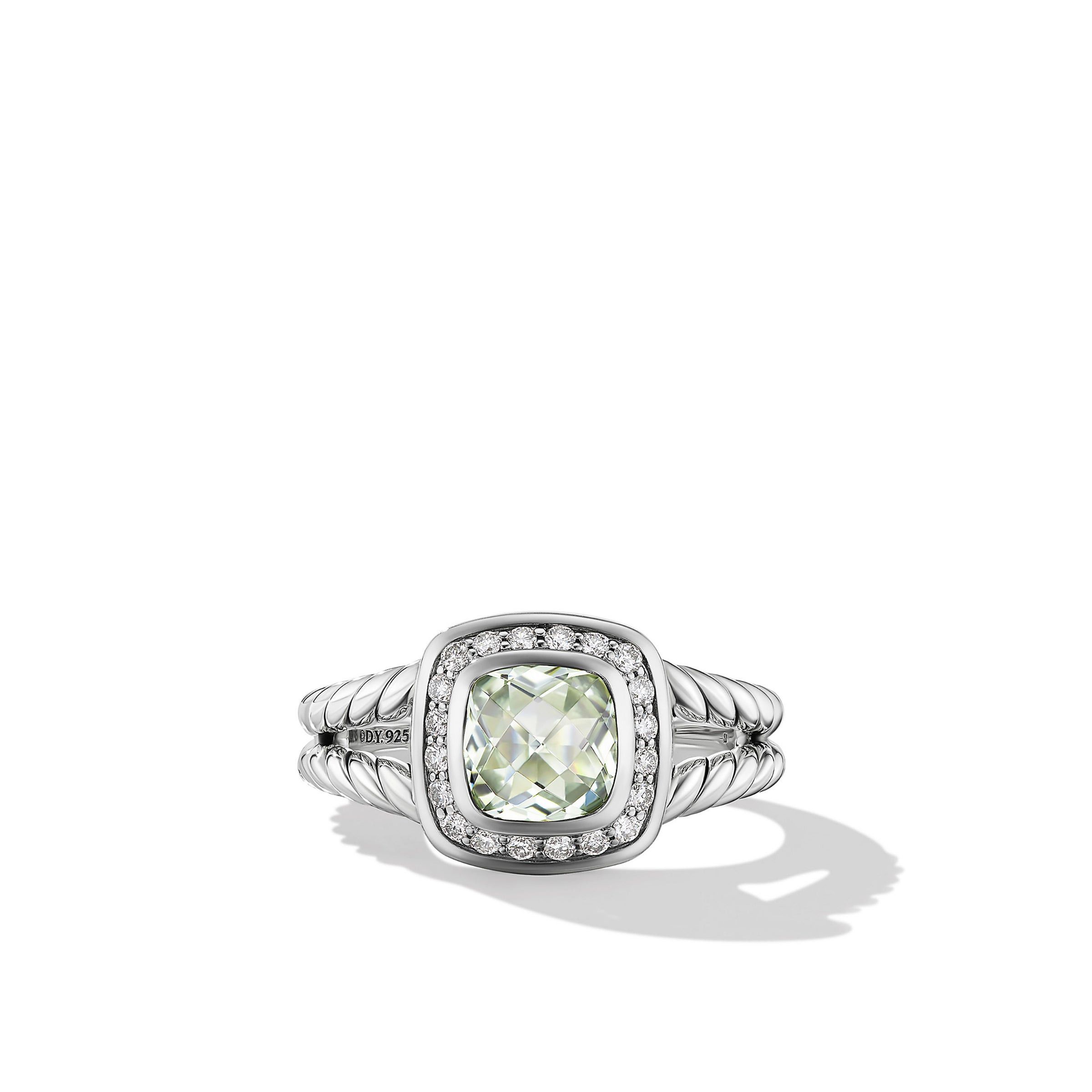 David Yurman o1w1db10525 R07443D Ring in Silver with Diamond Size ONE SIZE - 2 Thumbnail