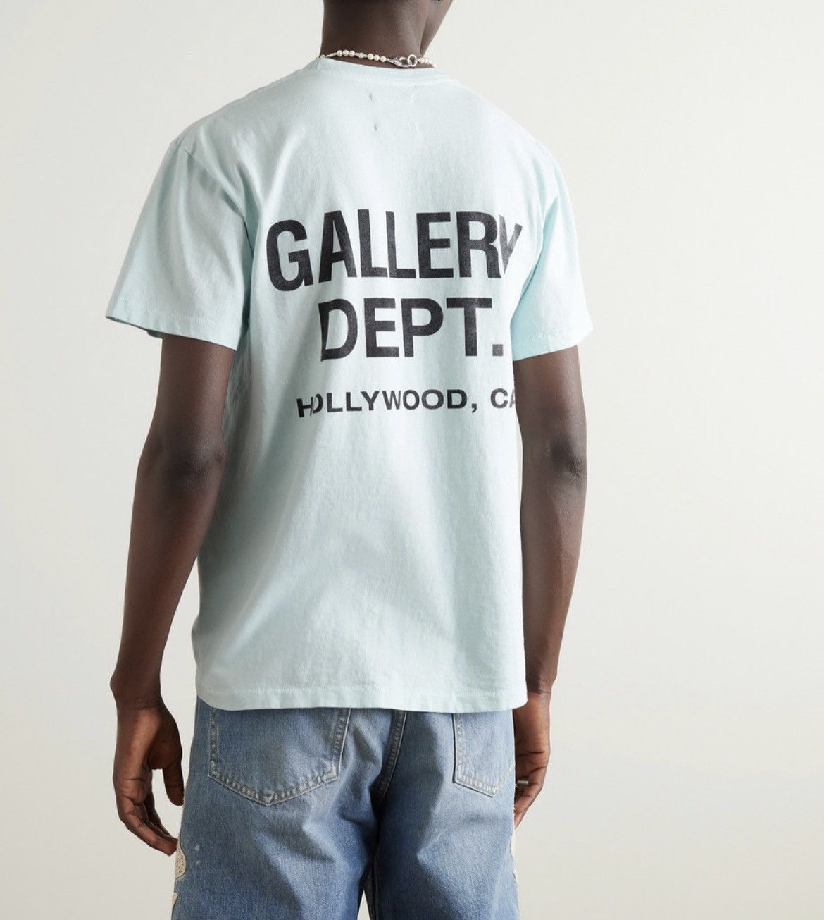 Gallery Dept. Gallery Dept. Souvenir T-shirt - Baby Blue XL Size US XL / EU 56 / 4 - 10 Thumbnail