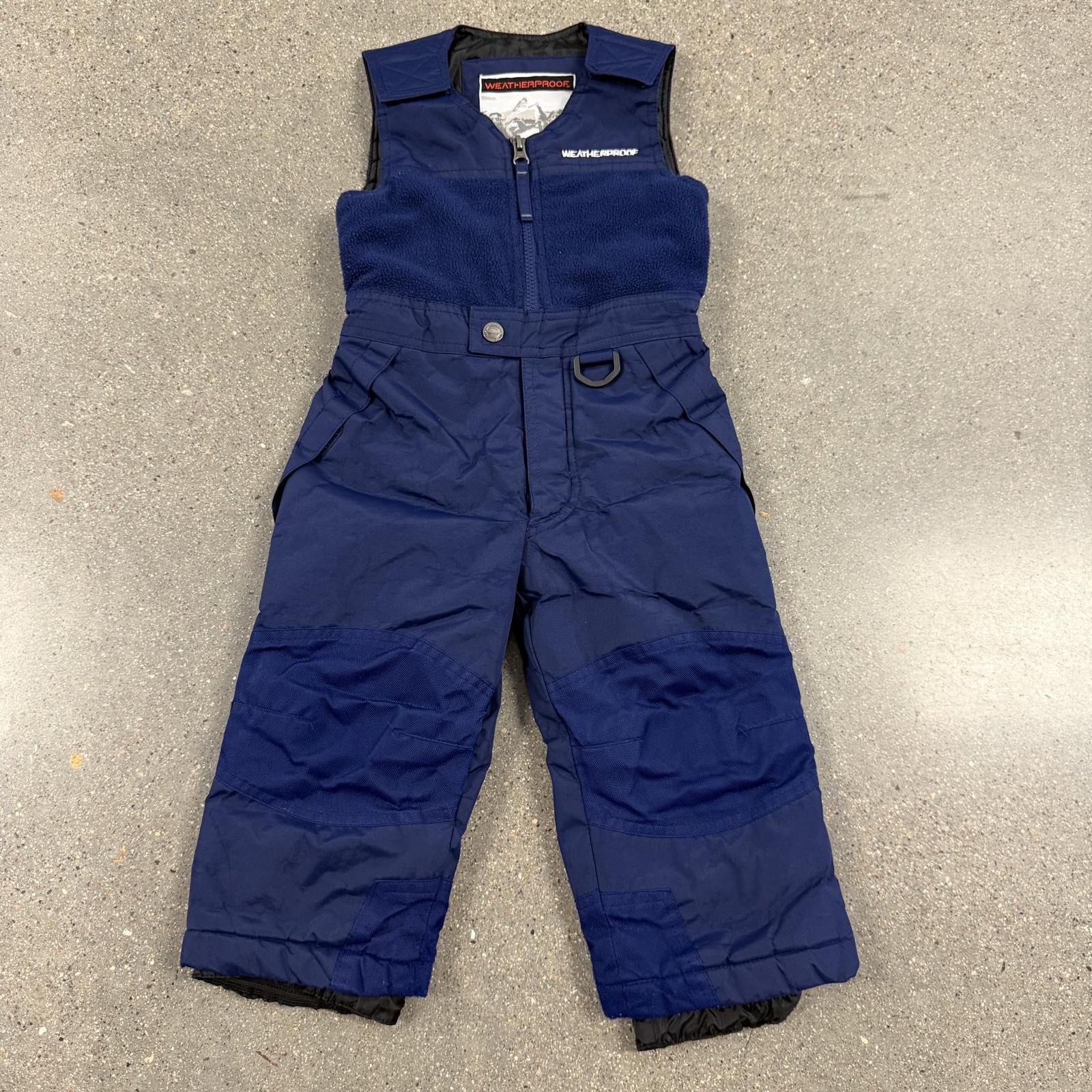 Weatherproof Kids WEATHERPROOF Insulated Snowsuit Warm Navy 2T Size US XXS / EU 40 - 1 Thumbnail
