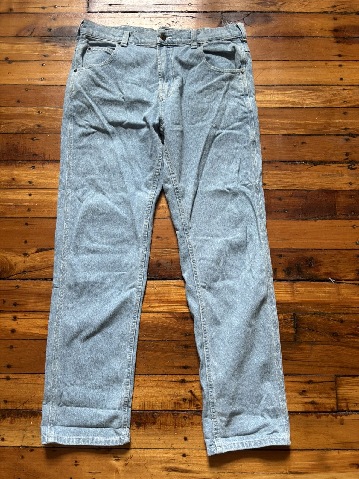 Dickies Dickies Houston Denim (Light Denim) 34x32 Regular Fit Size US 34 / EU 50 - 1 Thumbnail