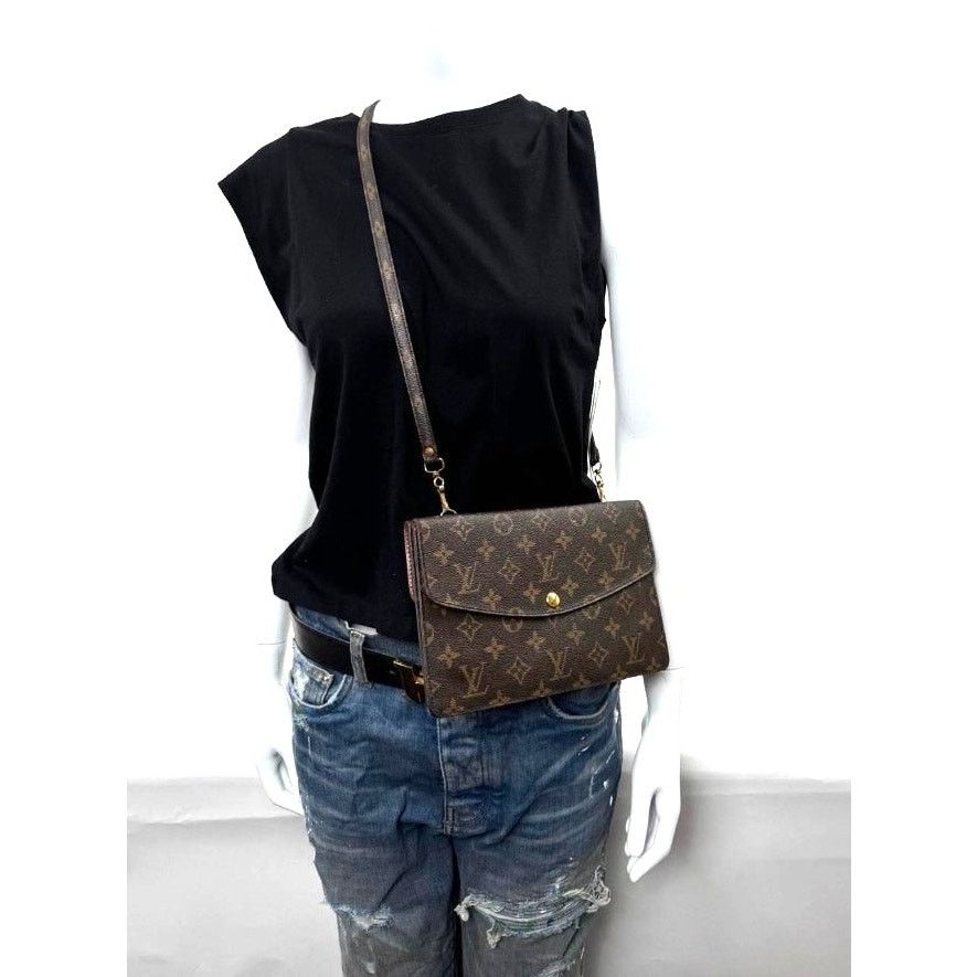 Louis Vuitton Louis Vuitton Monogram Pochette Double Rabat Shoulder Bag Size ONE SIZE - 3 Thumbnail