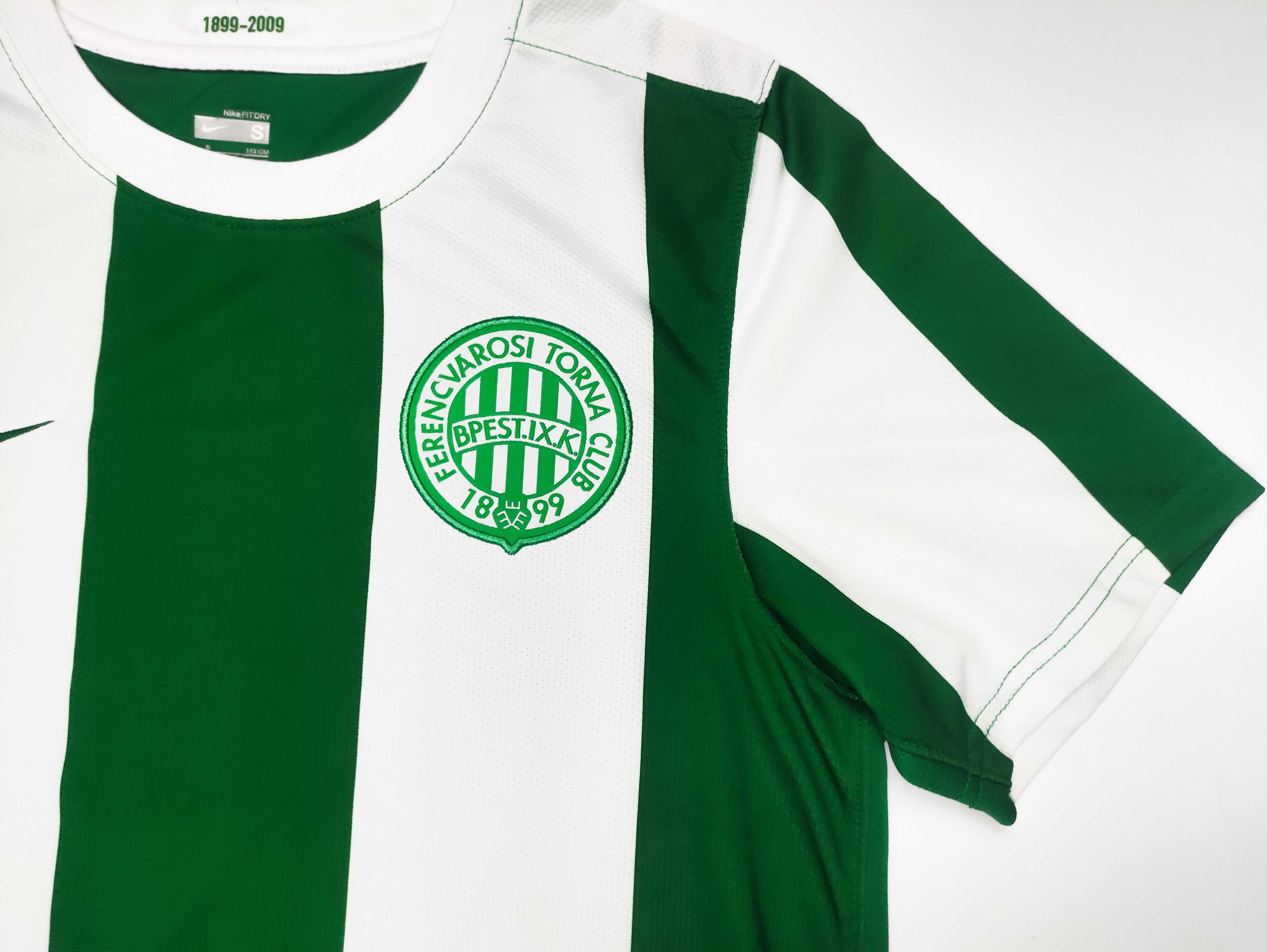 Nike Ferencváros 2009 2010 Nike Home Shirt Hungary Budapest Size US S / EU 44-46 / 1 - 8 Thumbnail