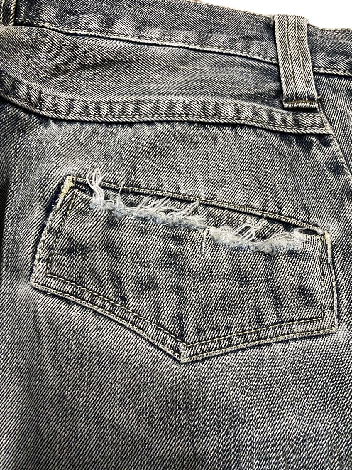 Japanese Brand Vtg Japanese Brand Icco Faded Wash Distressed Loose Jeans Size US 32 / EU 48 - 9 Thumbnail