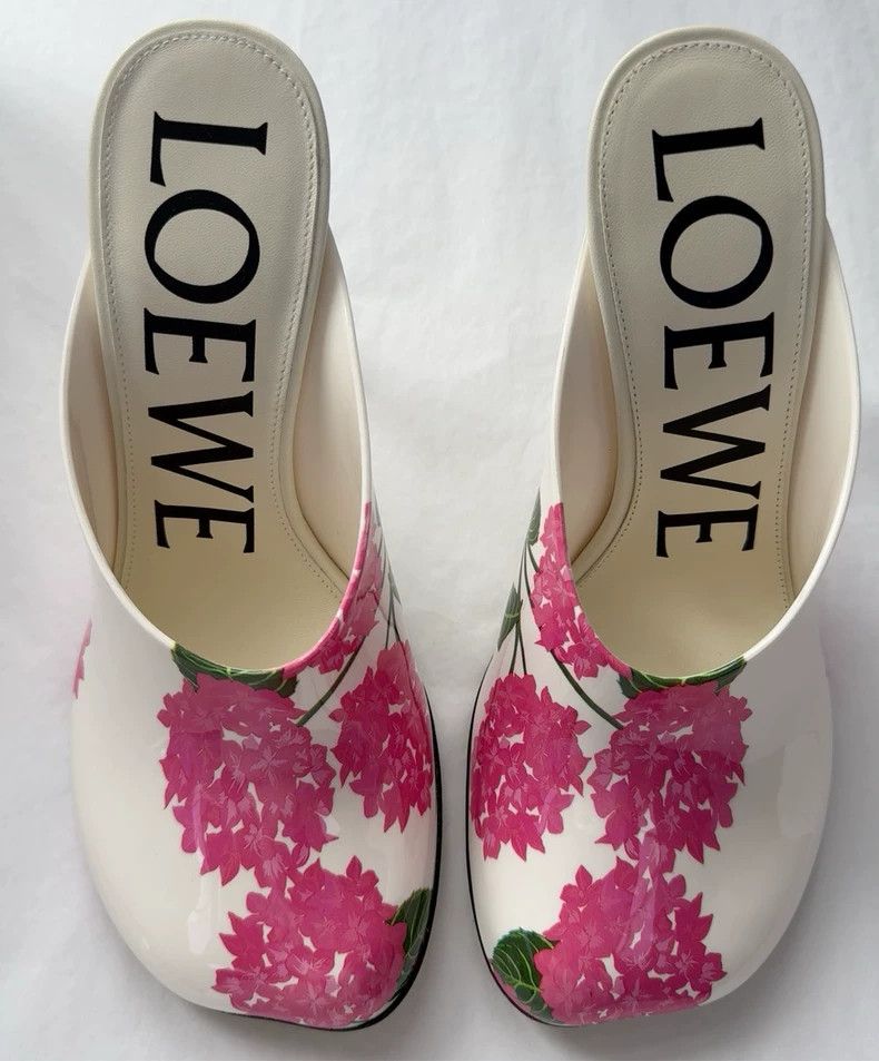 Loewe LOEWE Printed Toy high heel slippers Size US 6.5 / IT 36.5 - 2 Thumbnail