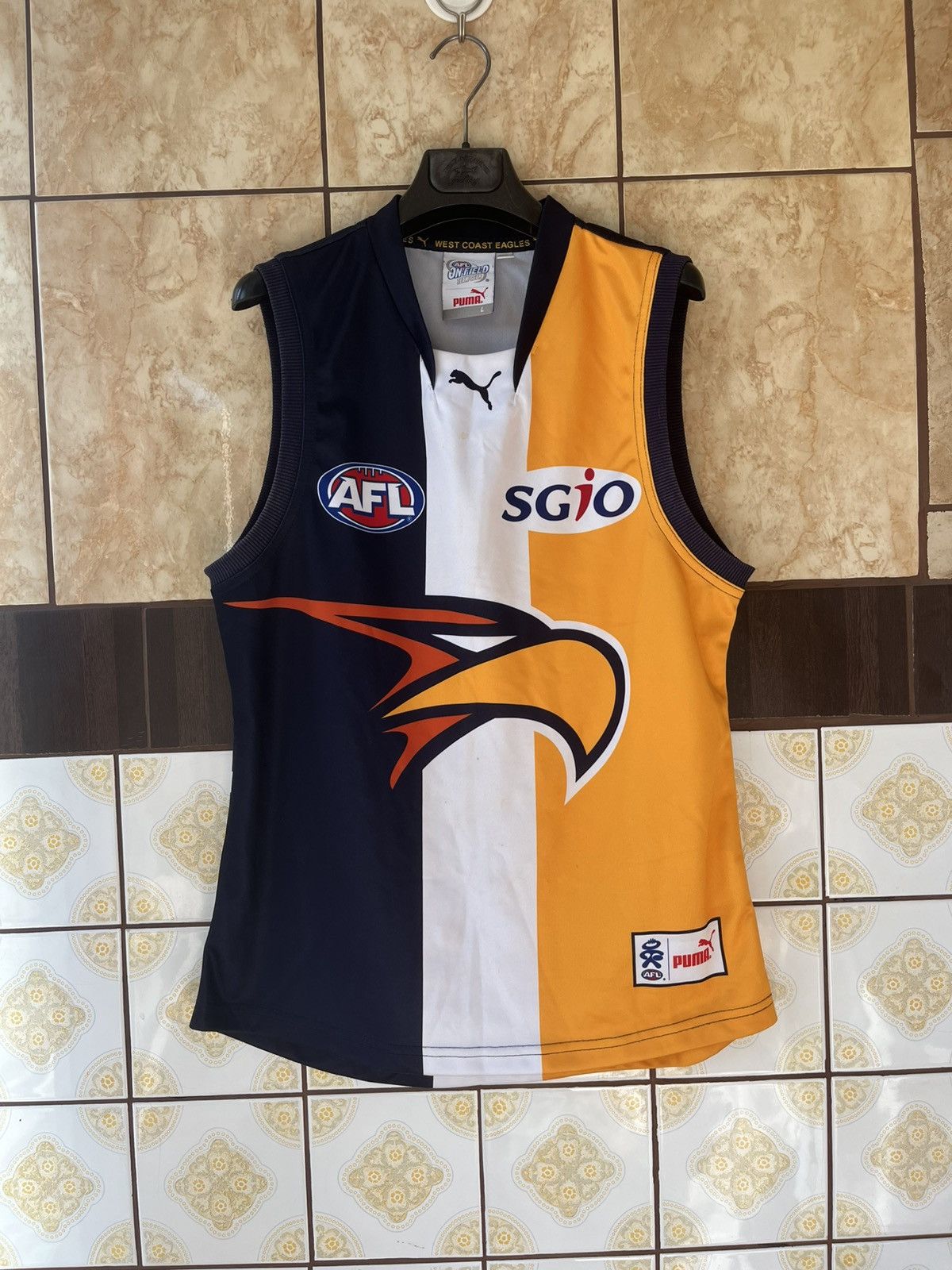 Puma Puma West Coast Eagles AFL jersey Size US L / EU 52-54 / 3 - 1 Thumbnail