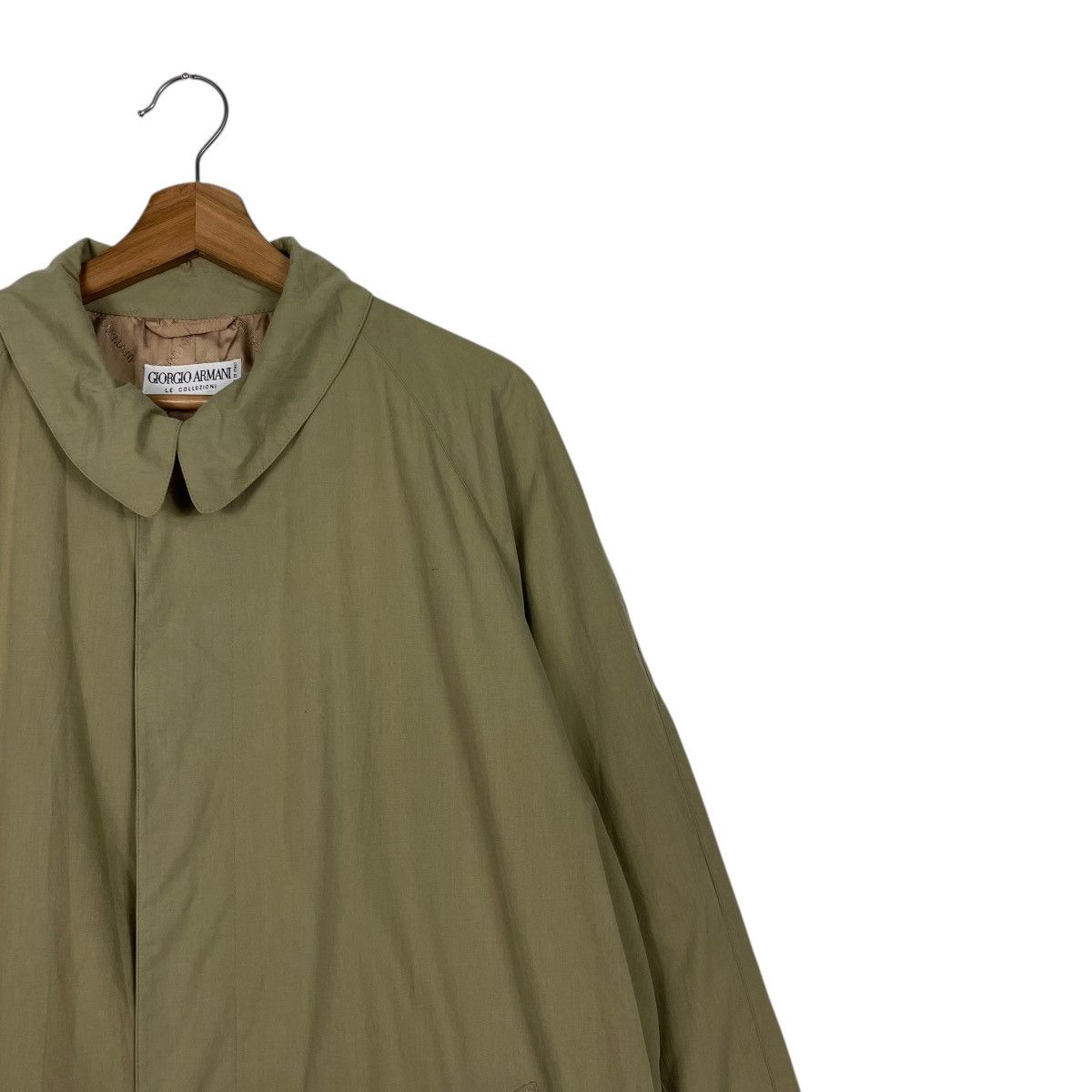 Giorgio Armani Vintage Giorgio Armani Soprabito Uom Trenchcoat Size US S / EU 44-46 / 1 - 7 Thumbnail