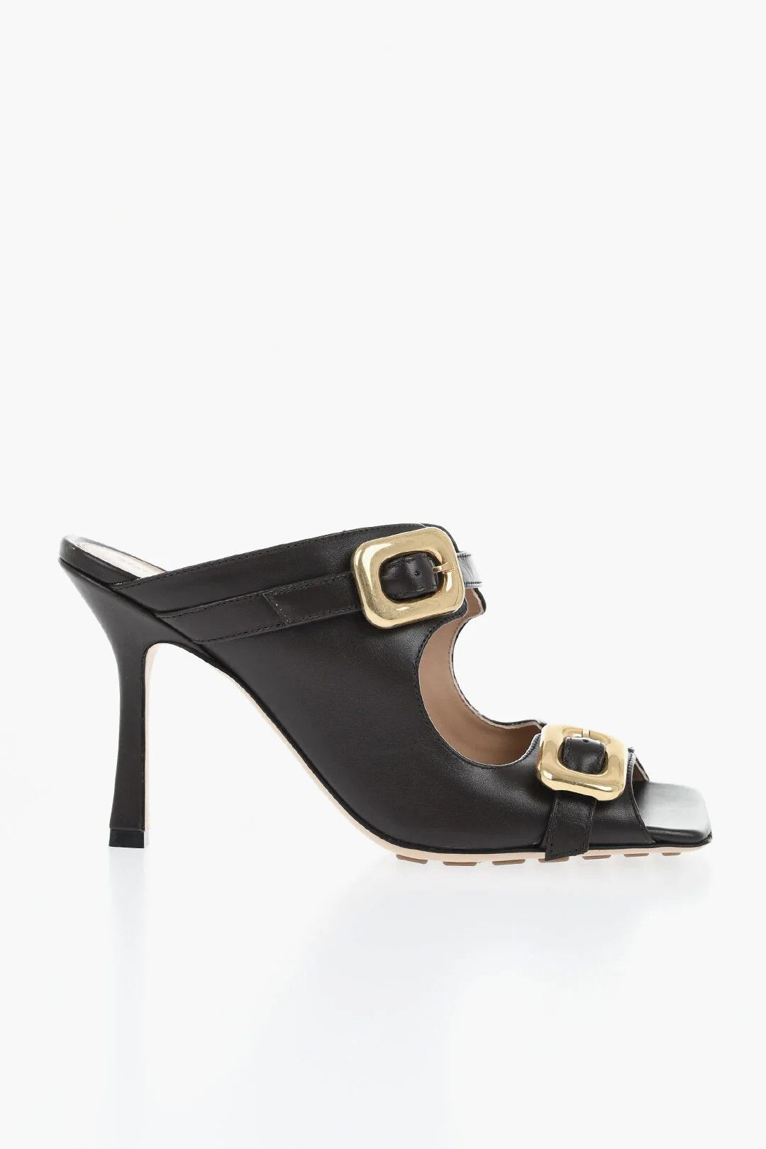 Bottega Veneta og1mm0426 Leather Sandals in Brown Size US 8.5 / IT 38.5 - 1 Thumbnail