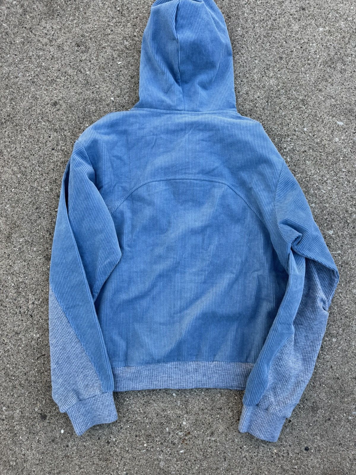Japanese Brand Rare keychain hole corduroy zip up thermal hybrid zip up Size US L / EU 52-54 / 3 - 6 Thumbnail