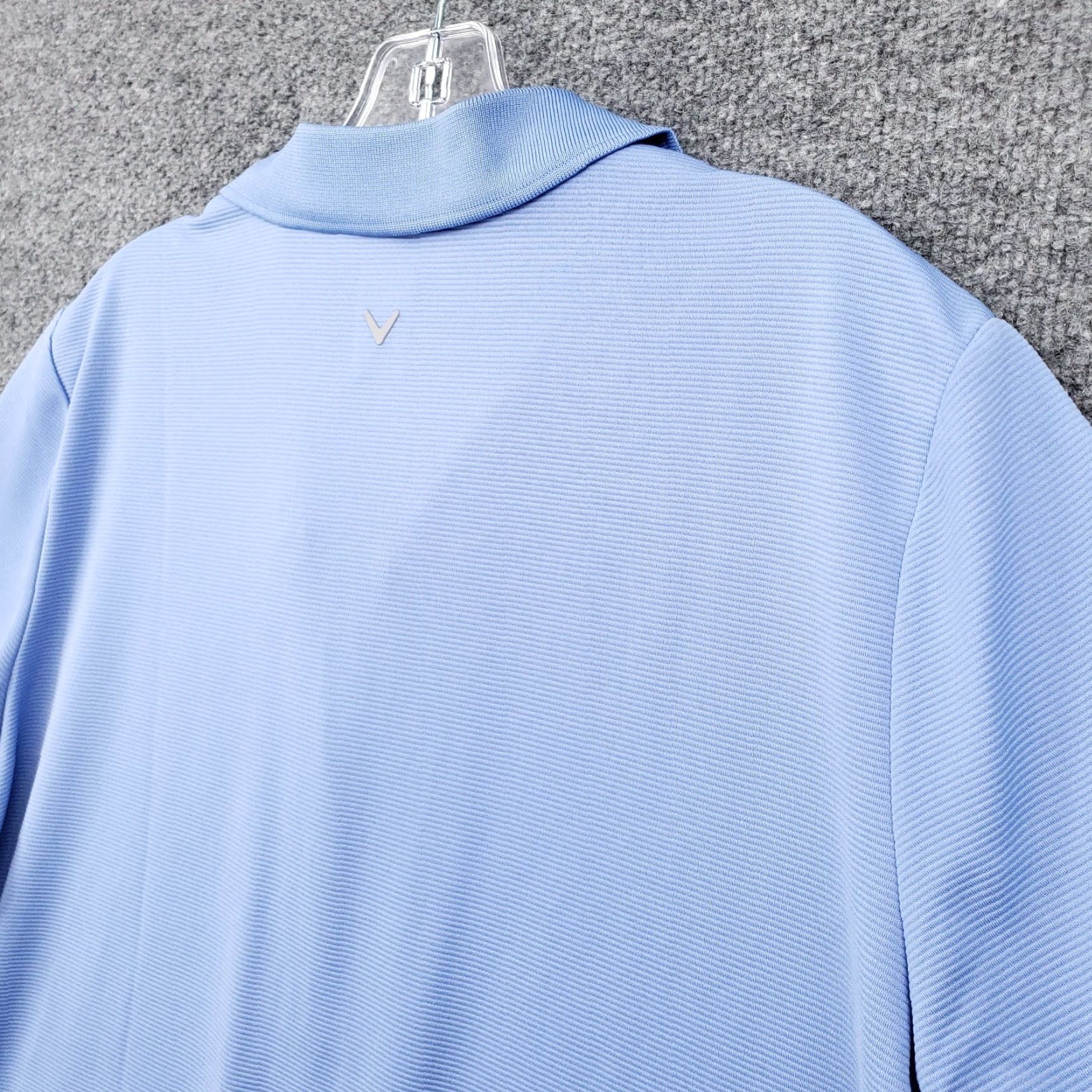 Callaway Callaway Polo Shirt Womens XL Blue Short Sleeve Collared Cotton Polo New Regular Fit Size XL / US 12-14 / IT 48-50 - 3 Thumbnail
