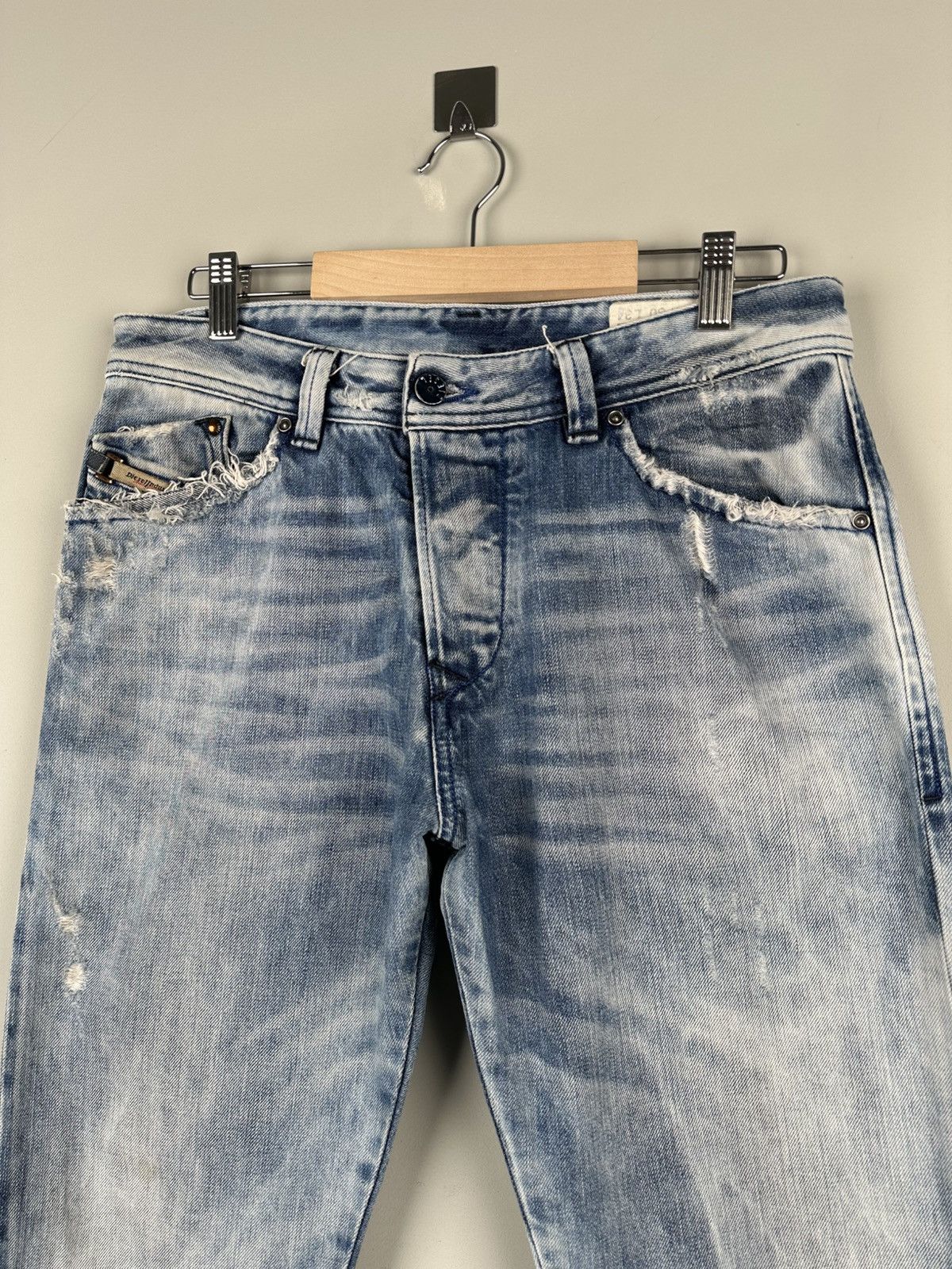 Diesel Diesel Darron Distressed Avant Garde Jeans Size US 30 / EU 46 - 3 Thumbnail