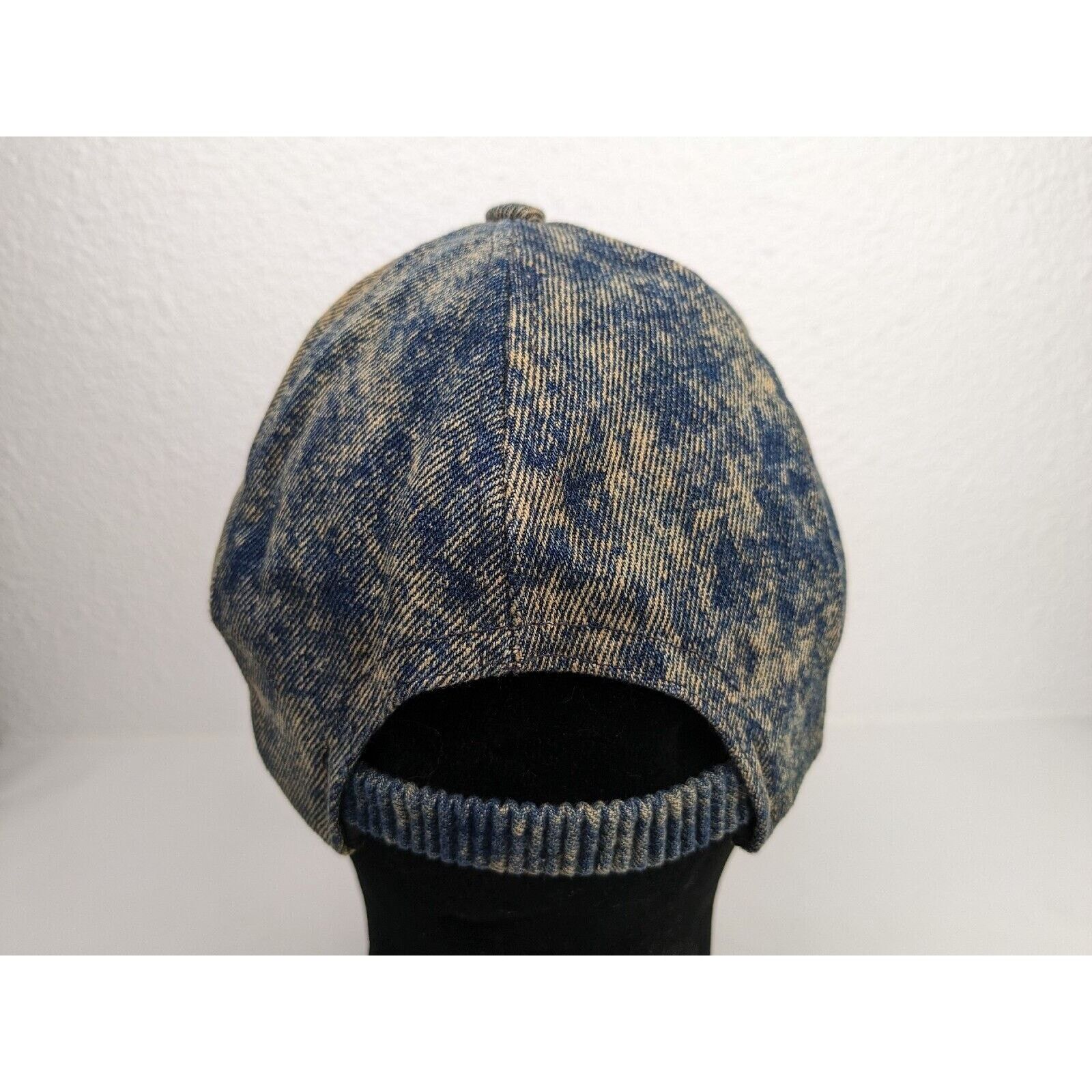 Brixton Vtg Union Hat Denim Cap Acid Wash Denim Blue Jean Railroad Size ONE SIZE - 6 Thumbnail