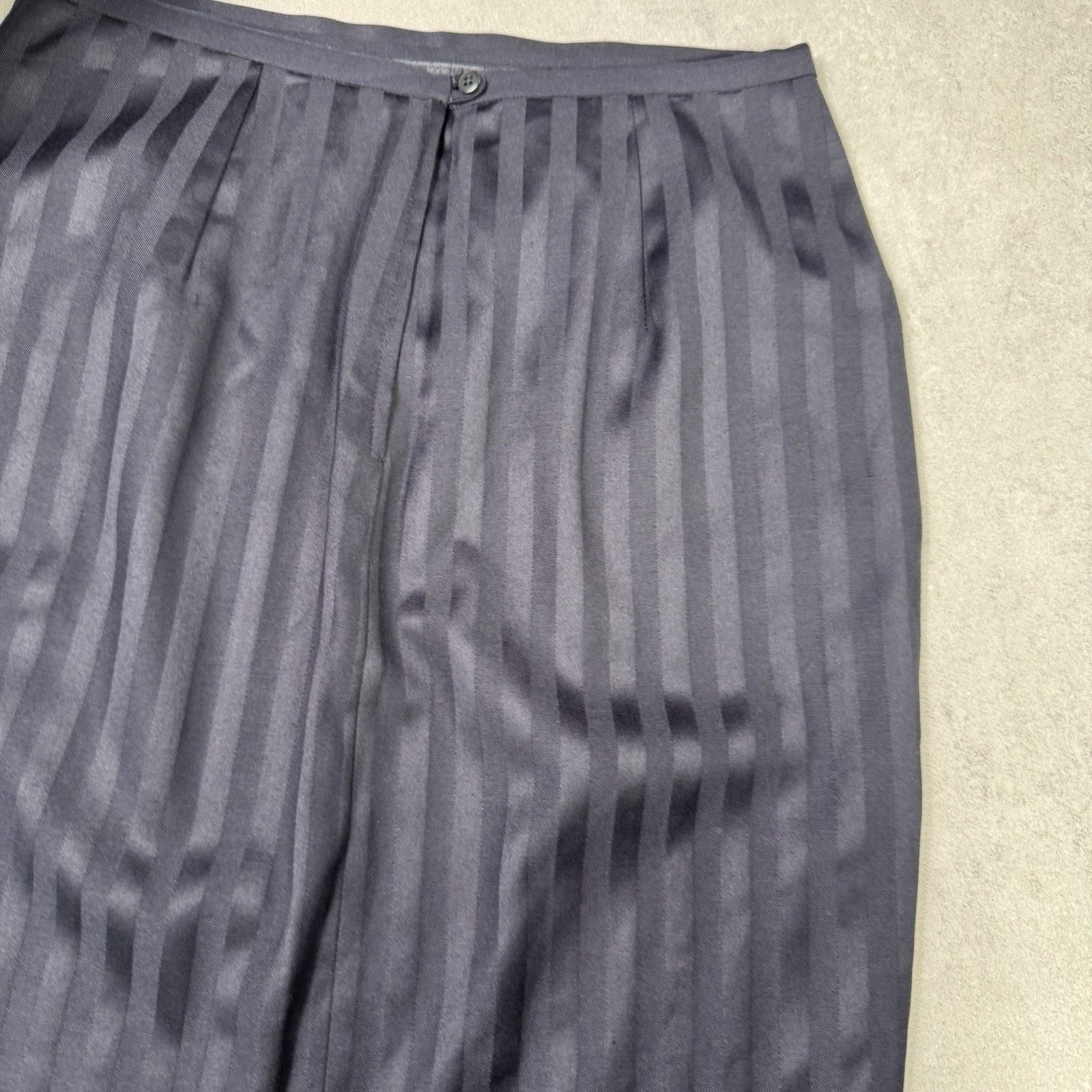 Dior Vintage Christian Dior Coordonnes Short Skirt Blue 46/12 Size 32" / US 10 / IT 46 - 20 Thumbnail