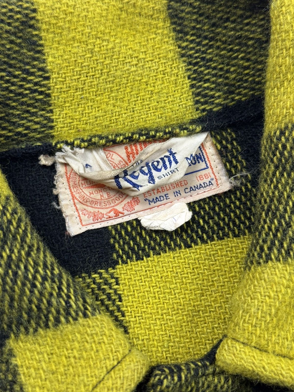 Vintage 50-60’s Vintage Humphrey Regent Wool Chest Pockets Overshirt Size US M / EU 48-50 / 2 - 11 Thumbnail