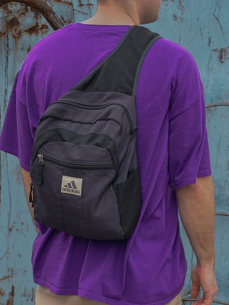Hypebeast × If Six Was Nine Vintage Adidas Bag Slim Bag Shoulders Bag 90s Y2K Style USA Size ONE SIZE - 1 Thumbnail