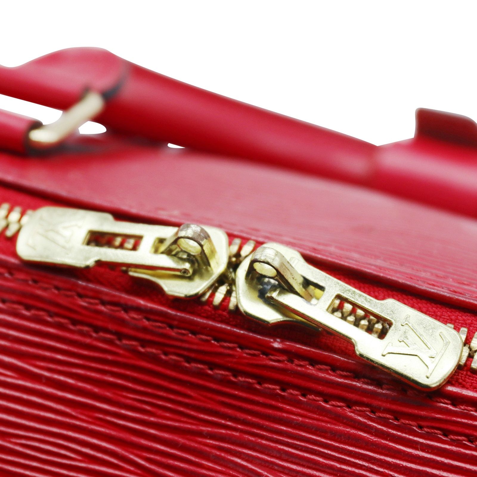 Louis Vuitton 🔴 Keepall 50 Bag - Red Epi Leather Size ONE SIZE - 12 Thumbnail