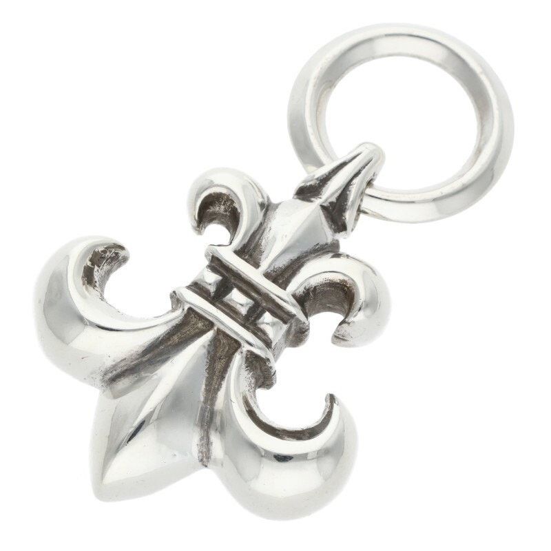 Chrome Hearts Fluer Pendant Silver Necklace