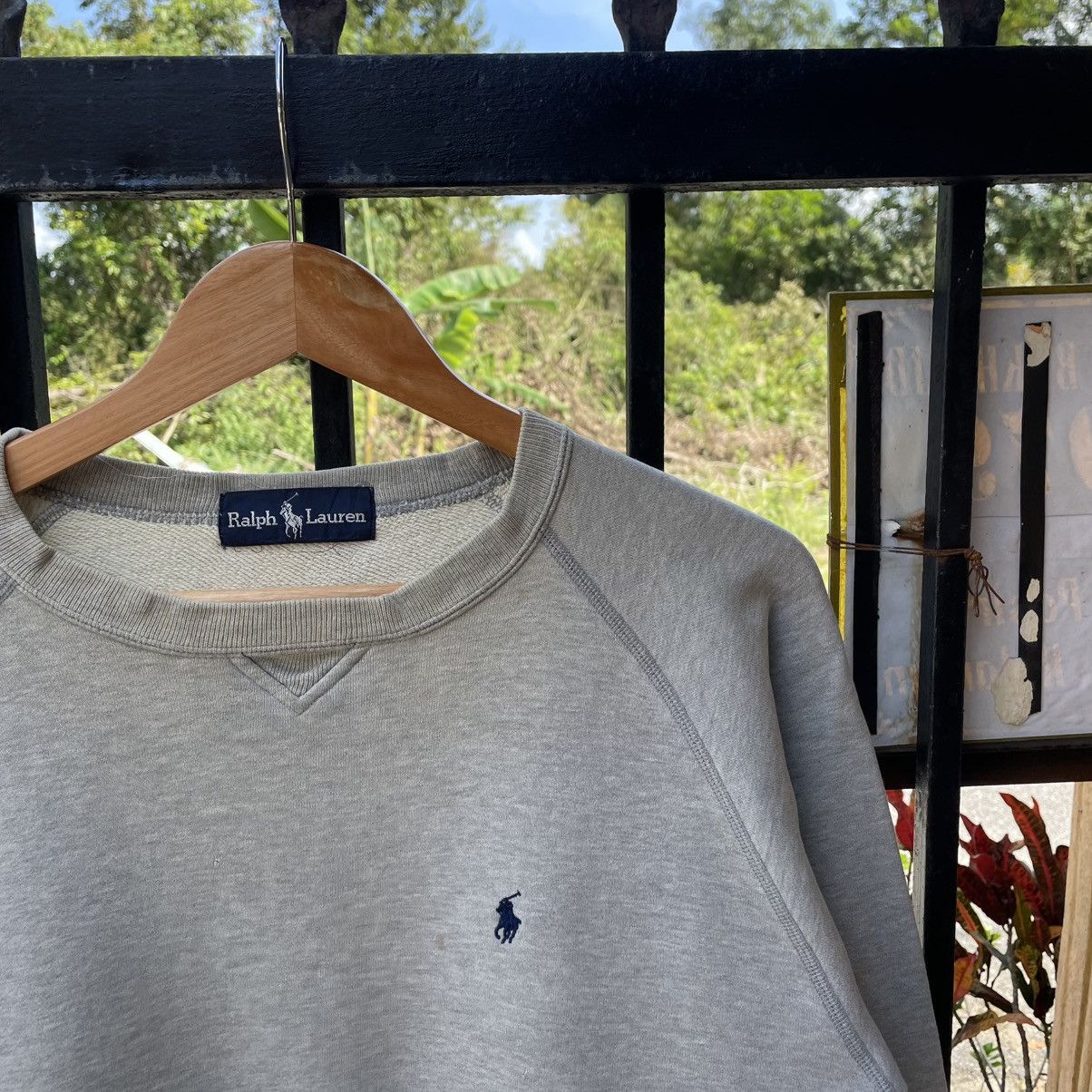 Ralph Lauren 🔥Ralph Lauren Small Pony Logo Crewneck Boxy Sweatshirte Size US S / EU 44-46 / 1 - 6 Thumbnail