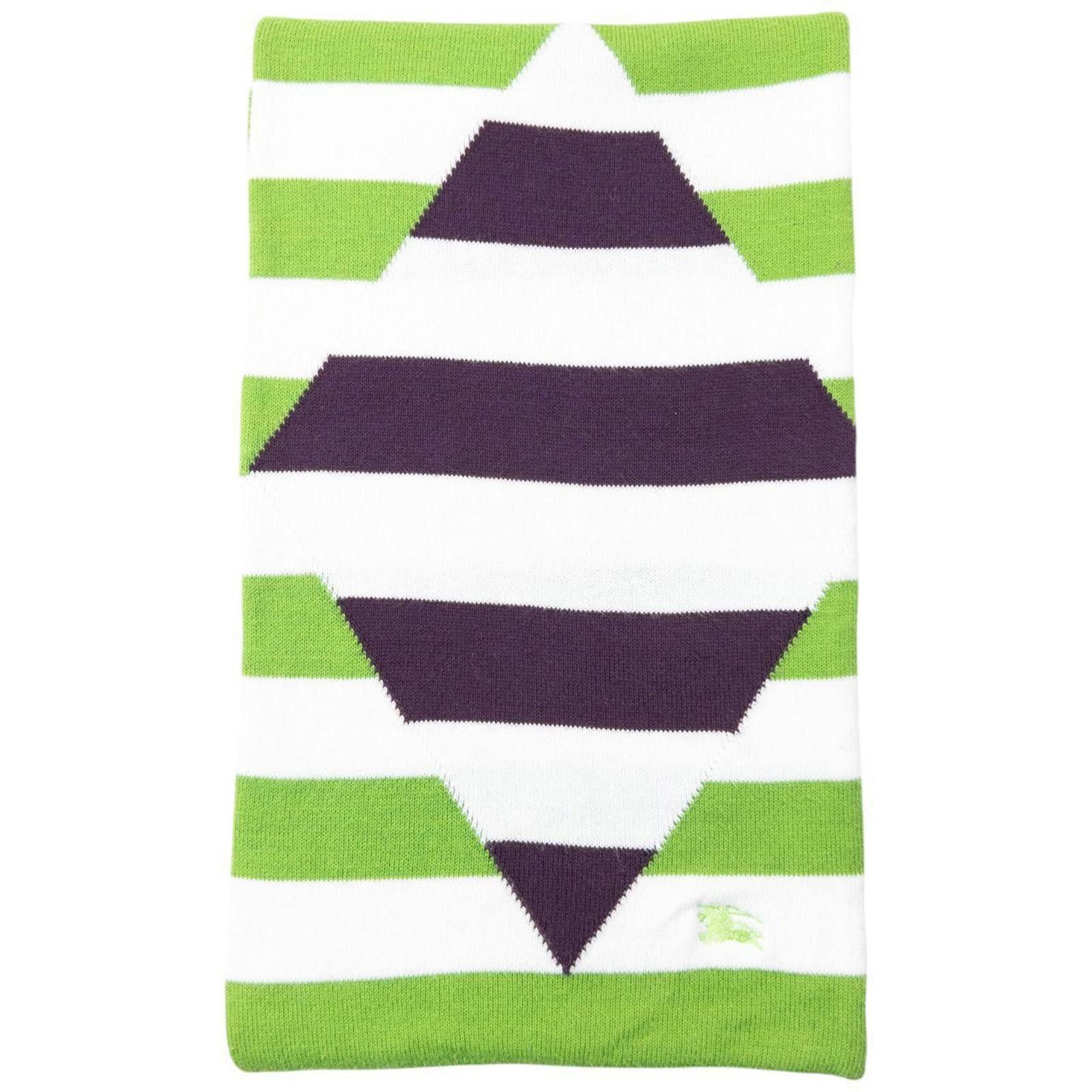 Burberry Vintage 2000s Burberry Striped Scarf Size ONE SIZE - 1 Thumbnail