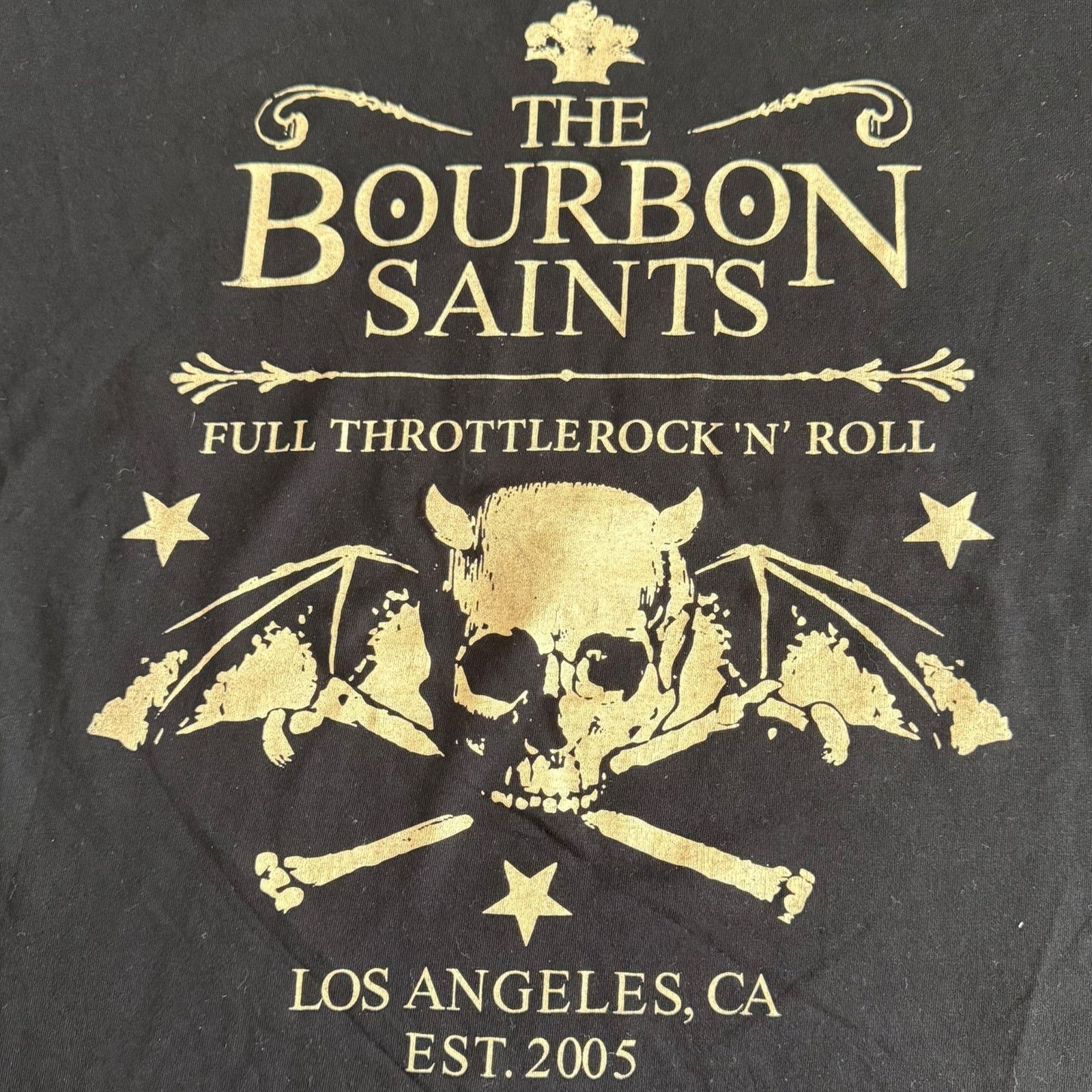 Band Tees The Bourbon Saints Band Rock N Roll Shirt Size L Size US L / EU 52-54 / 3 - 2 Thumbnail