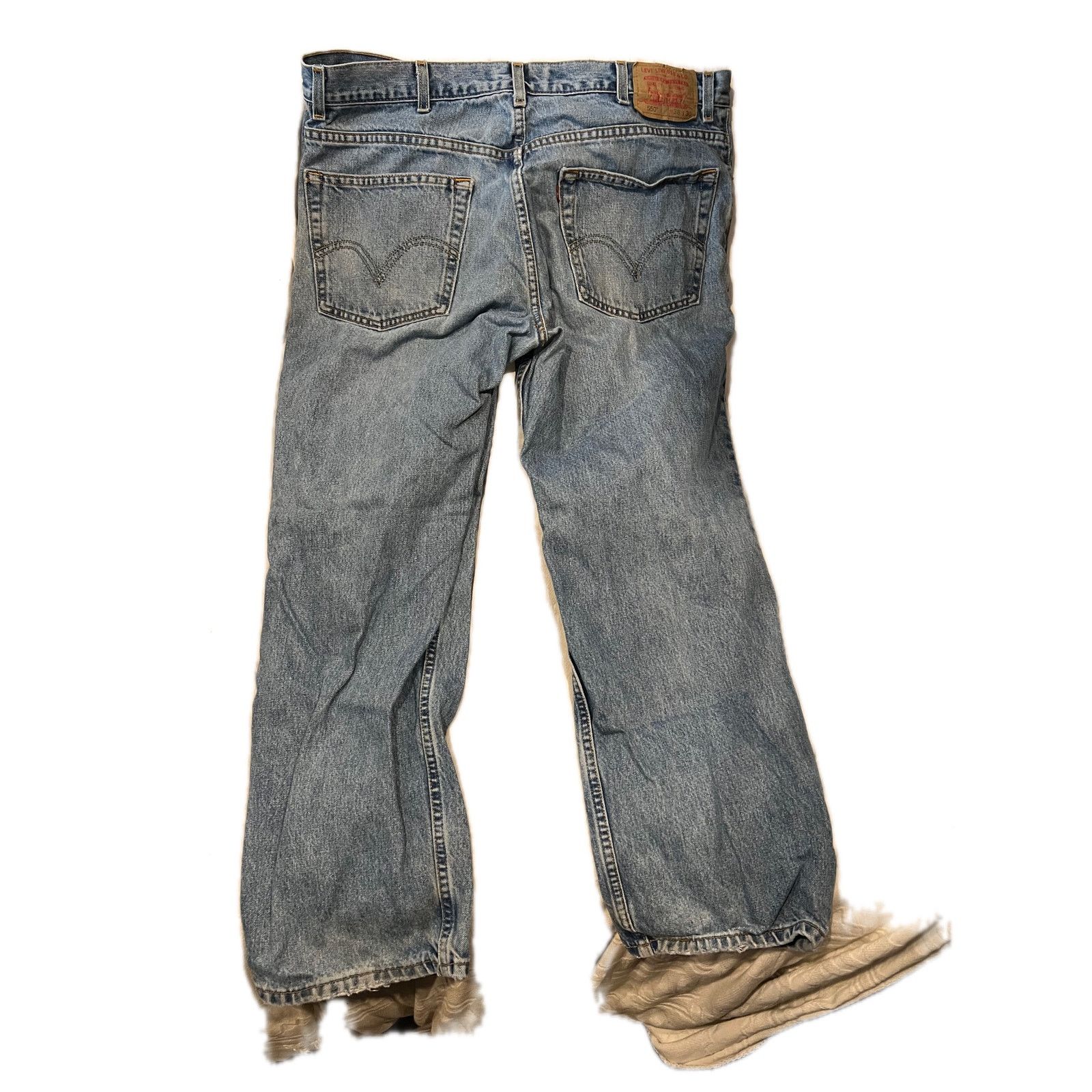 Levi's Levi's 550 Relaxed Fit Tapered Leg Jeans 38x30 Size US 38 / EU 54 - 2 Thumbnail