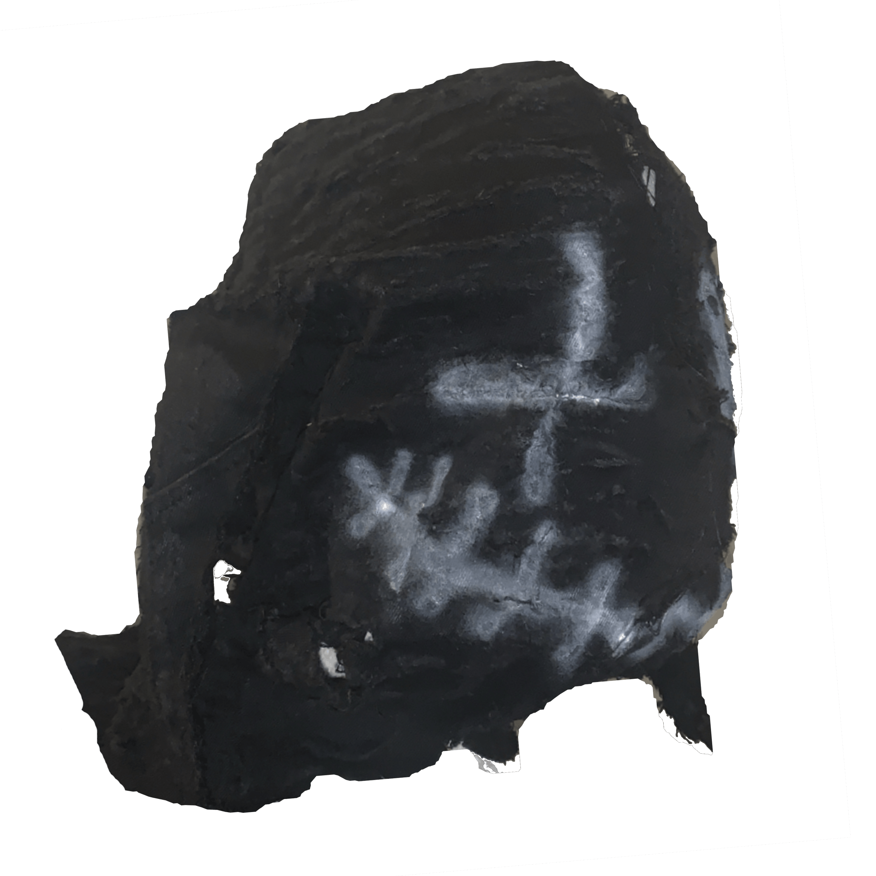 GOTHBOICLIQUE × Youths In Balaclava 1OF1 Distressed JOKER Balaclava Size ONE SIZE - 4 Thumbnail
