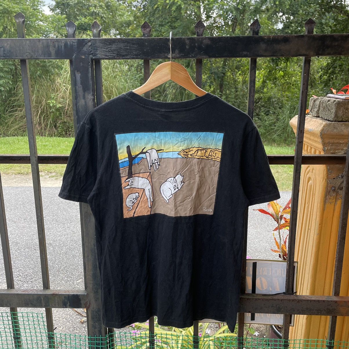 Japanese Brand × RIPNDIP 🔥Vintage Rip N Dip Skateboard Cat Cartoon Tee Size US M / EU 48-50 / 2 - 1 Thumbnail