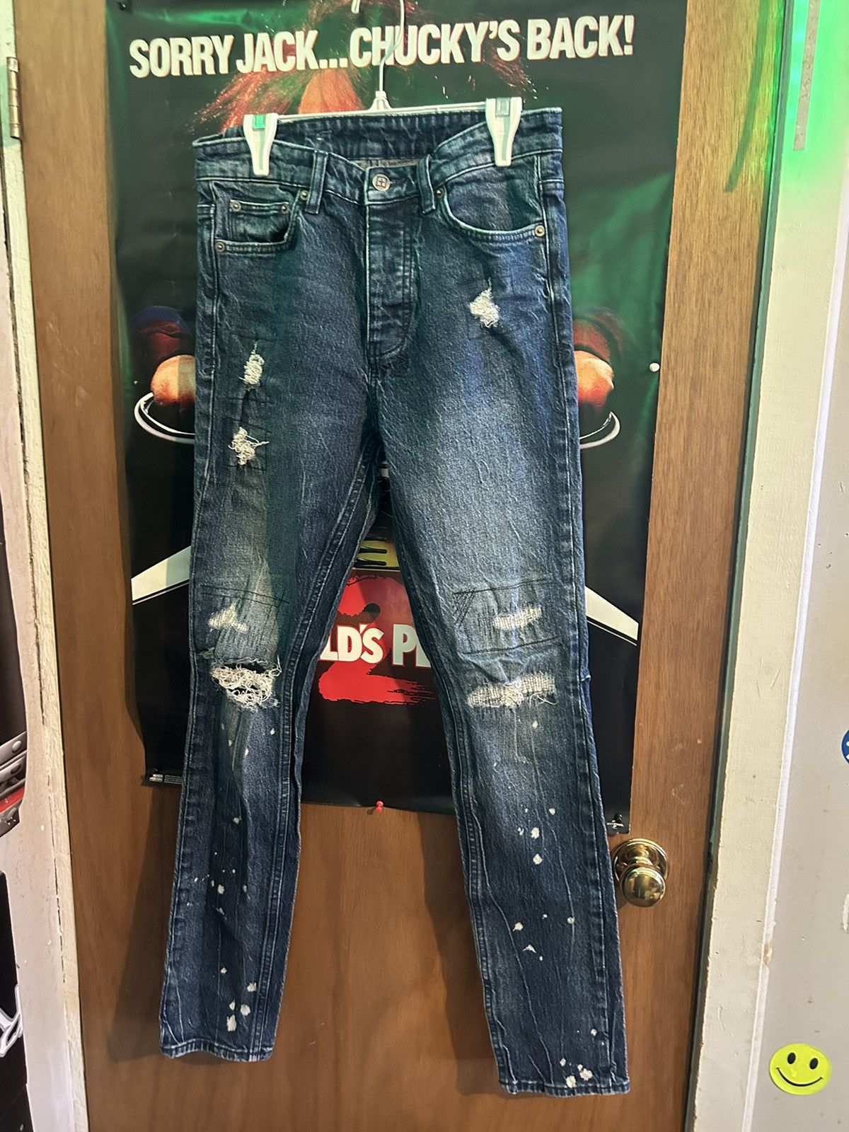 Ksubi Ksubi Chitch Glory Thrashed Denim Size US 30 / EU 46 - 1 Thumbnail