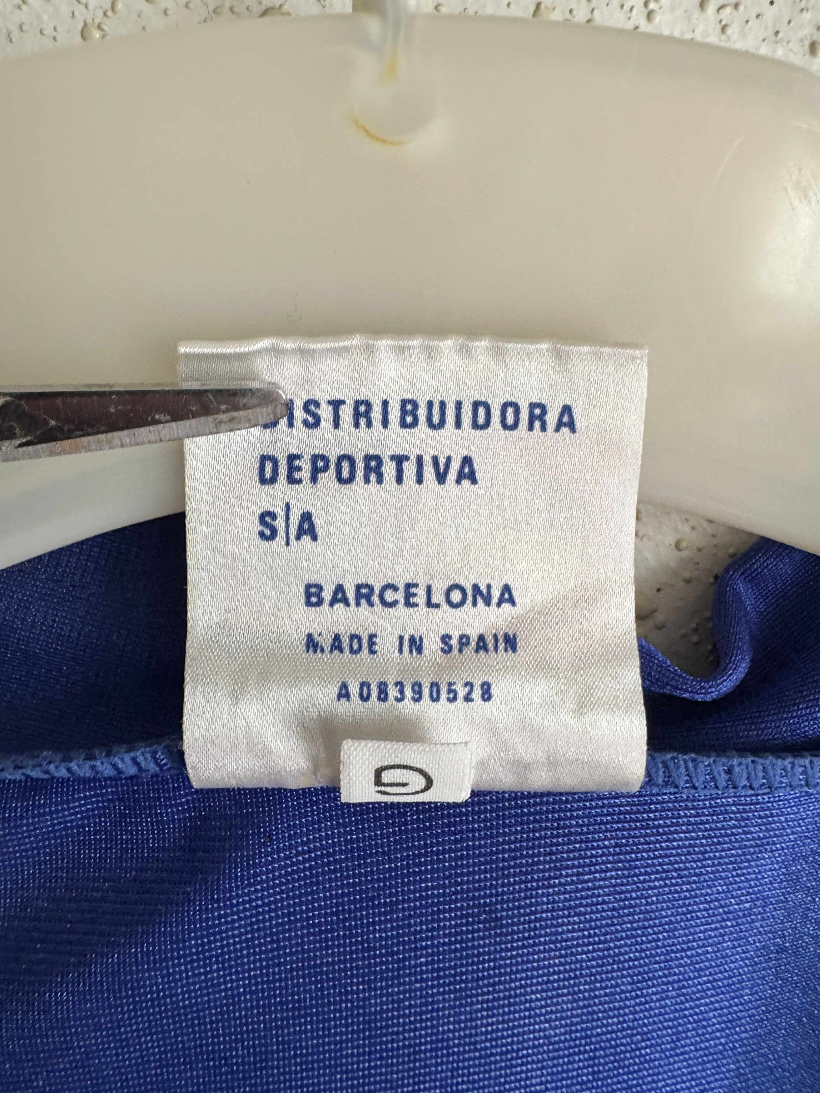 Vintage FC Barcelona 1983/84 Home Shirt Player Issue #16 MEYBA Size US XL / EU 56 / 4 - 4 Thumbnail
