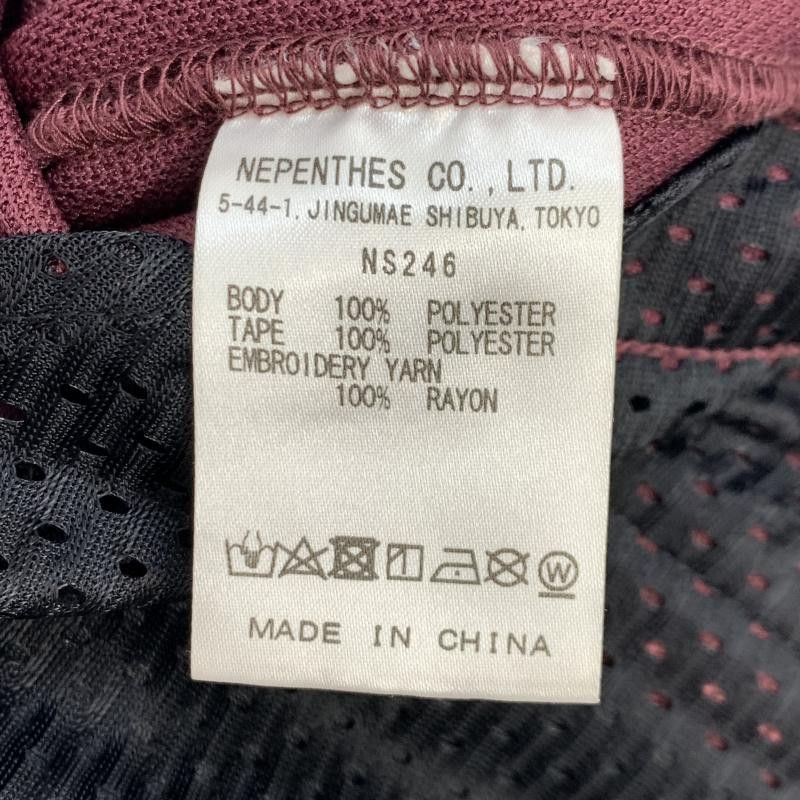 Needles Sweat Pants Zip Pocket Tape Logo Side Red Size US 27 - 4 Thumbnail