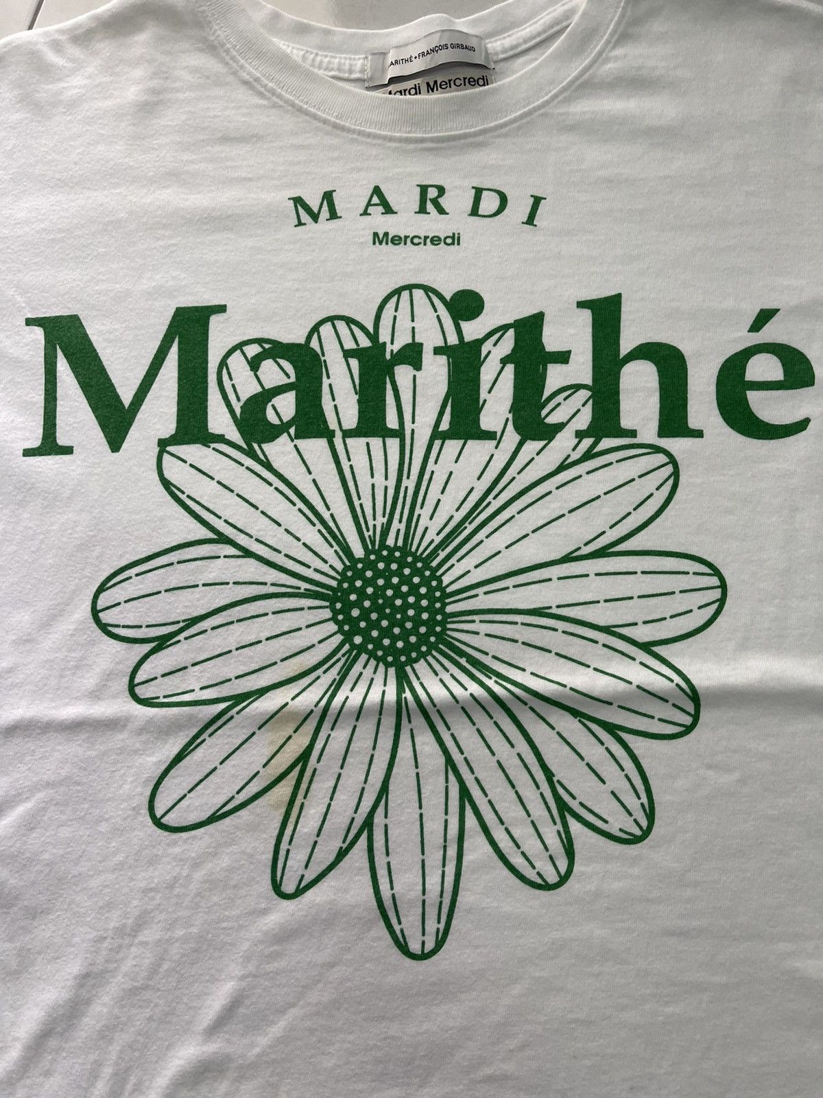 Marithe + Francois Girbaud MARITHE + FRANCOIS GIRBAUND X MARDI MERCREDI TEE VERY RARE Size US M / EU 48-50 / 2 - 2 Thumbnail