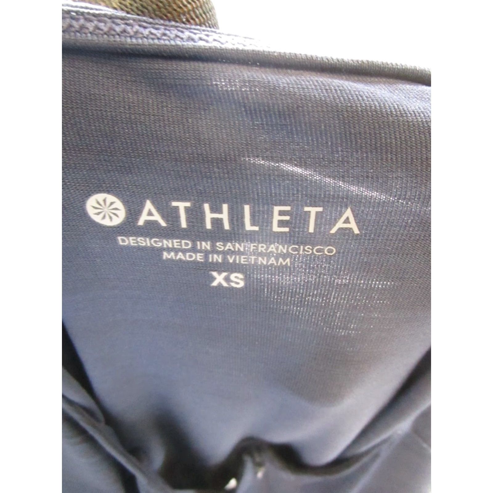 Athleta Athleta Womens XS Blue Running Half Zip Sweater Jacket - Athletic Activewear Size XS / US 0-2 / IT 36-38 - 3 Thumbnail