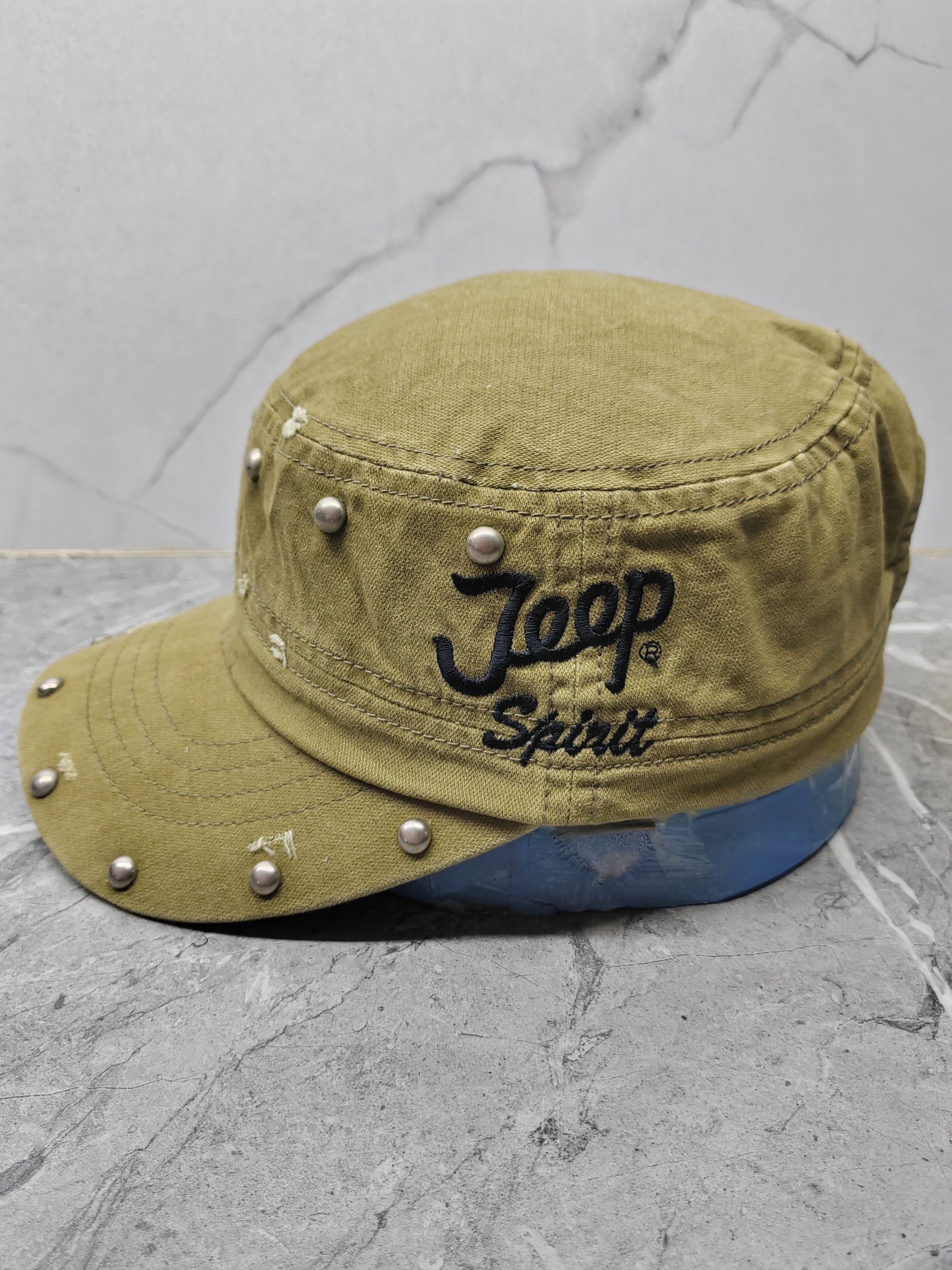 Jeep Vintage JEEP Distressed Style Cap Hat Size ONE SIZE - 1 Thumbnail