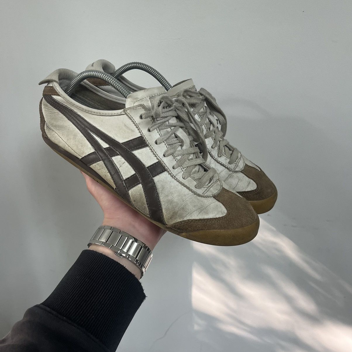 Asics Vintage ASICS Tiger Onitsuka Leather Sneakers Size US 9 / EU 42 - 2 Thumbnail