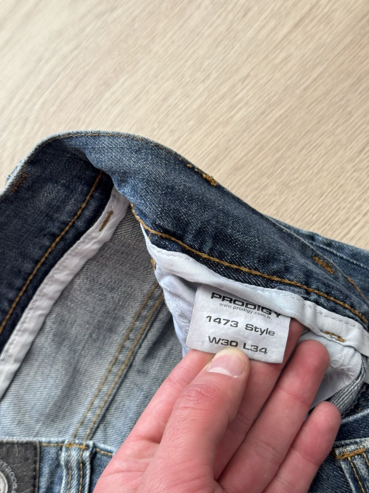 Japanese Brand Vintage 00’s Prodigy y2k Japanese Cago Jeans Baggy Pants Size US 30 / EU 46 - 9 Thumbnail