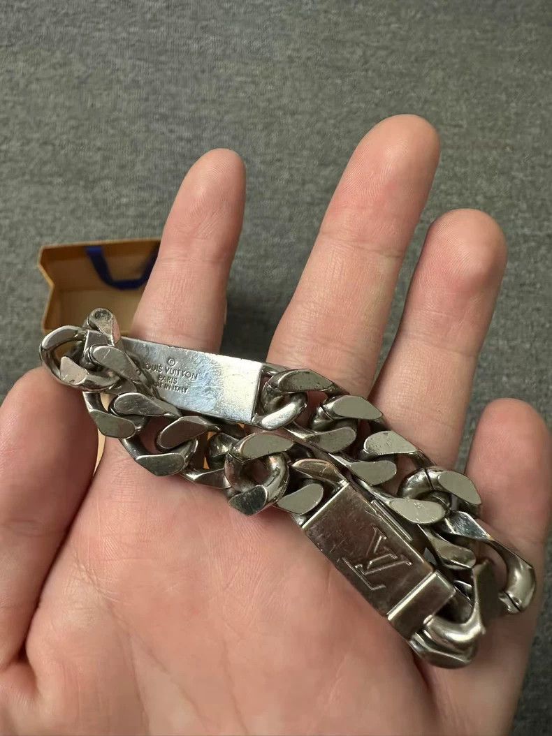 Louis Vuitton Louis Vuitton Cuban bracelet Size ONE SIZE - 3 Thumbnail
