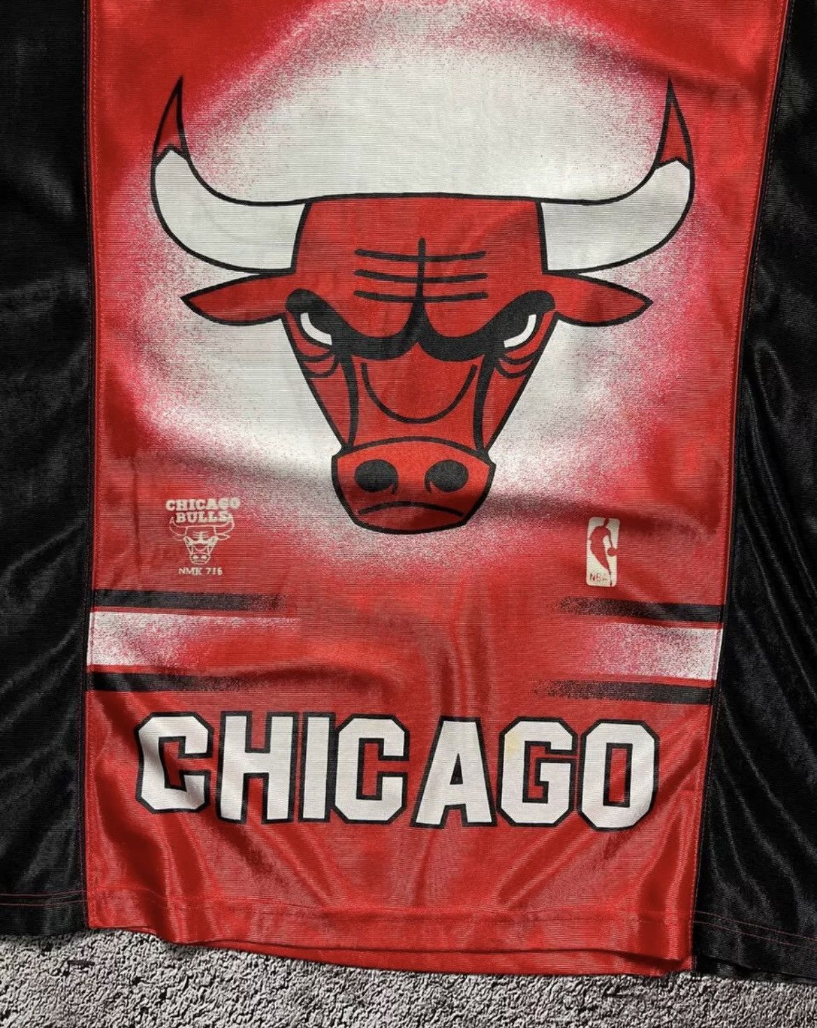 NBA × Vintage Vintage 90's Chincago Bulls NBA Shirt Nutmeg Size L Size US L / EU 52-54 / 3 - 8 Thumbnail