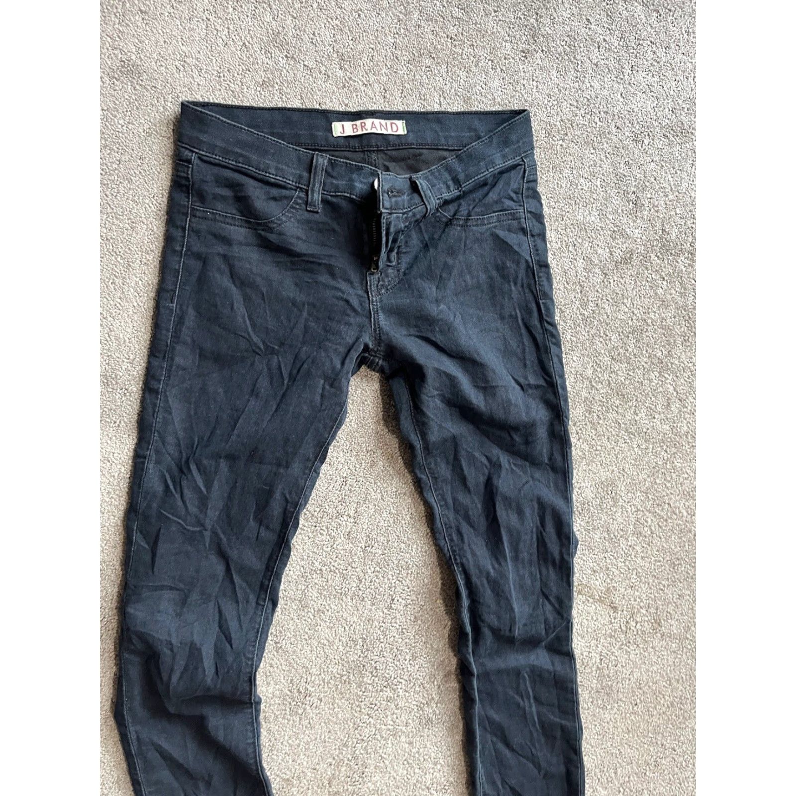 J Brand VINTAGE J Brand Olympia Skinny Jeans Womens Size 25 Dark Wash Denim Slim Size 42" / US 20 - 2 Thumbnail